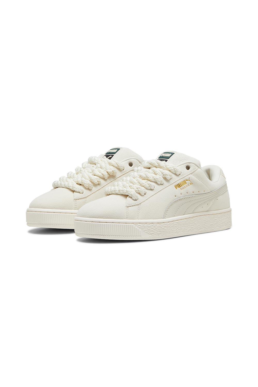 Puma-Suede XL Rope Frosted Ivory Vapor Gray-Sneakers-3-milagron.live