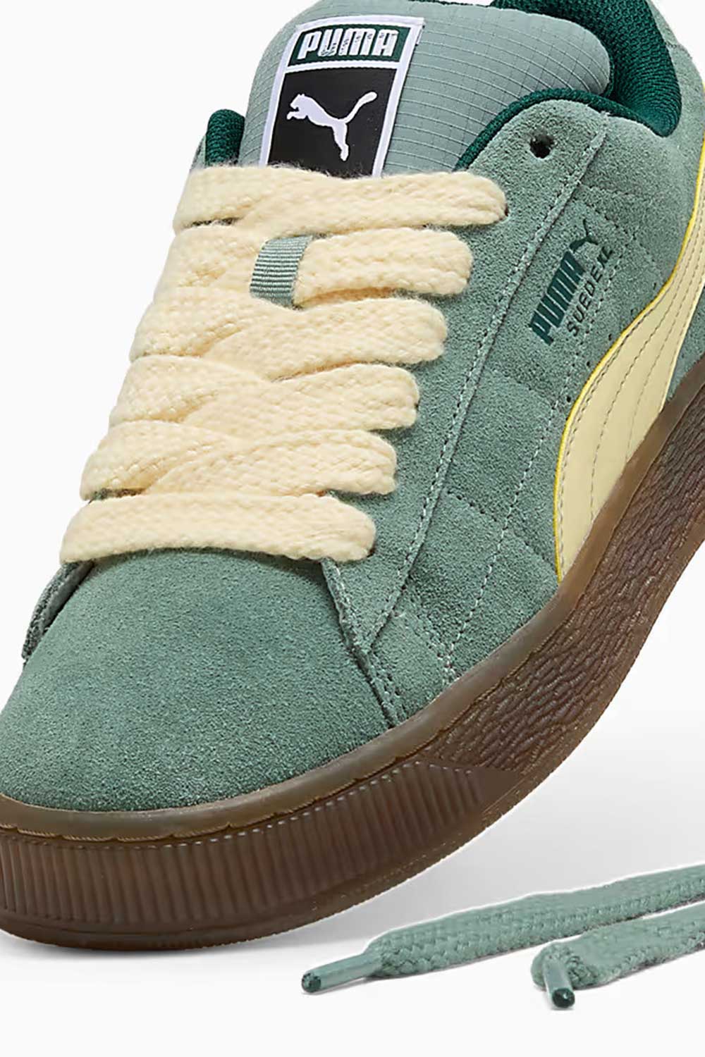 Puma-Suede XL SK8TE Wrld Green Moon-Creamy Va-Sneakers-5-milagron.live