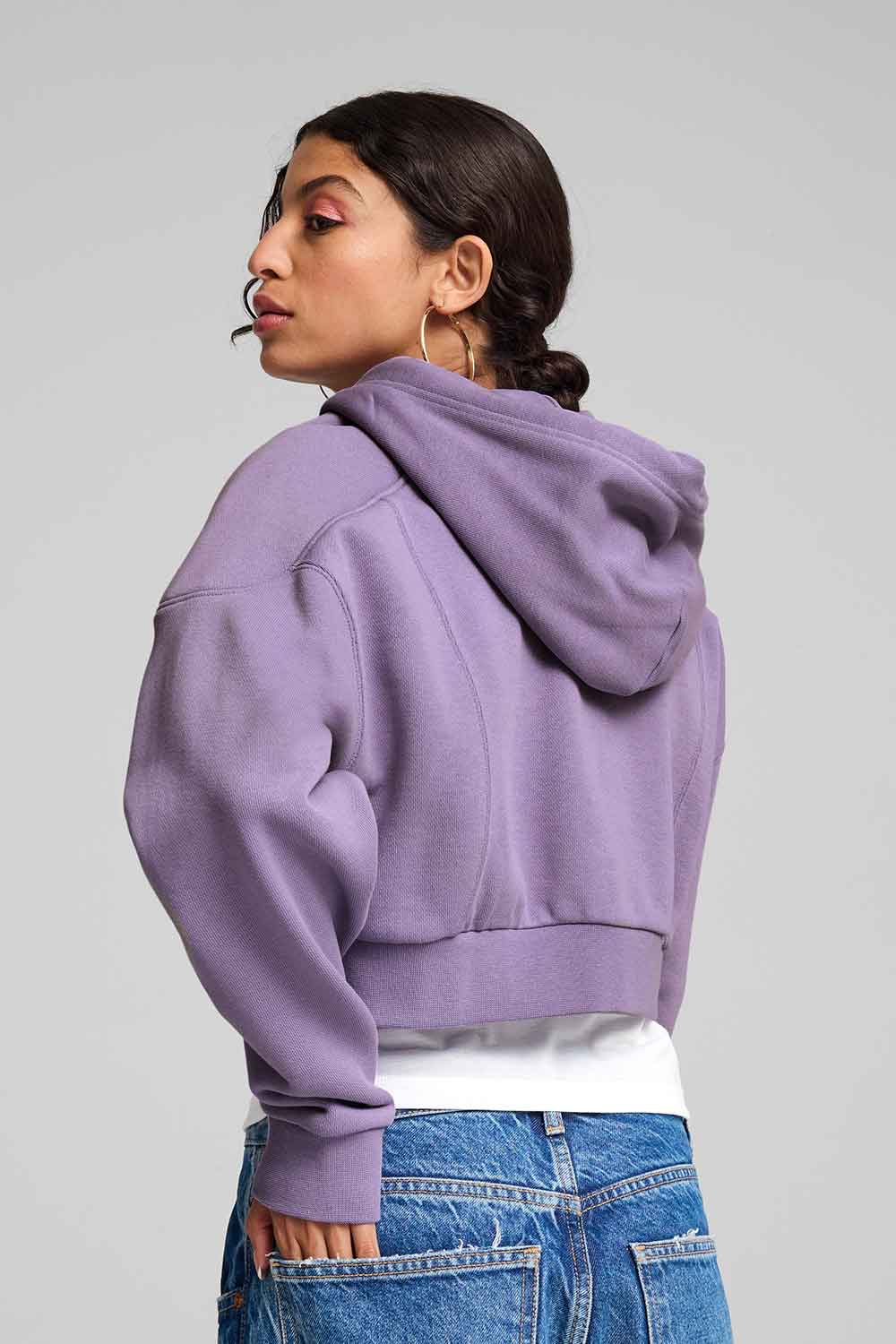 Puma-THE FAST RACE FZ Hoodie Lavender Alert-Sweatshirts & Hoodies-4-milagron.live
