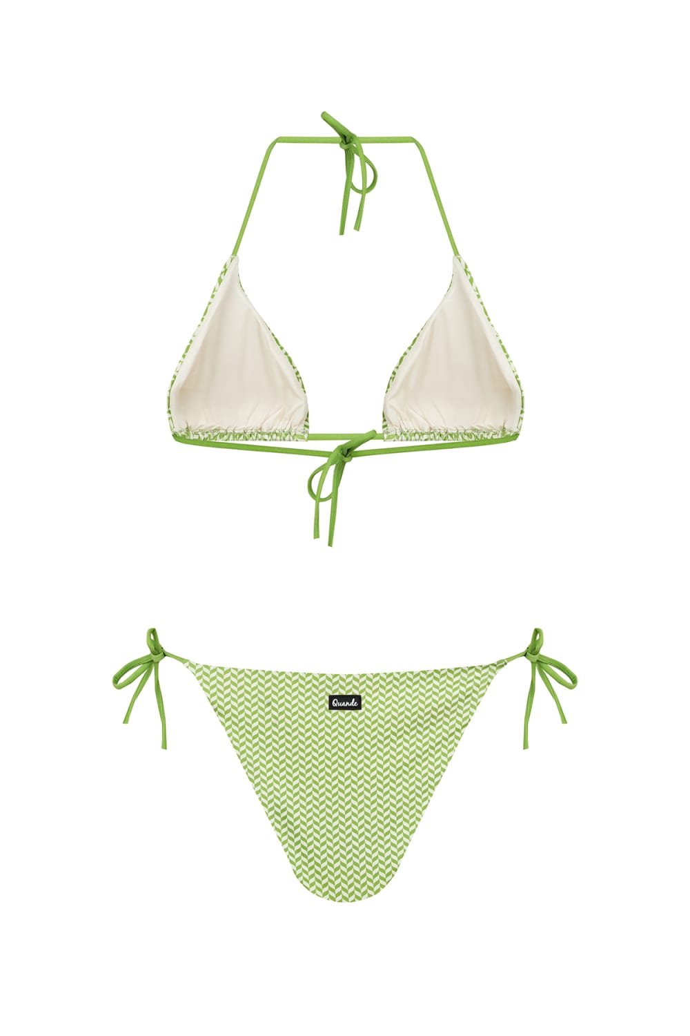 Quande-Aquatri Üçgen Bikini / Alt / Qn-140-Bikini & Mayo-4-milagron.live