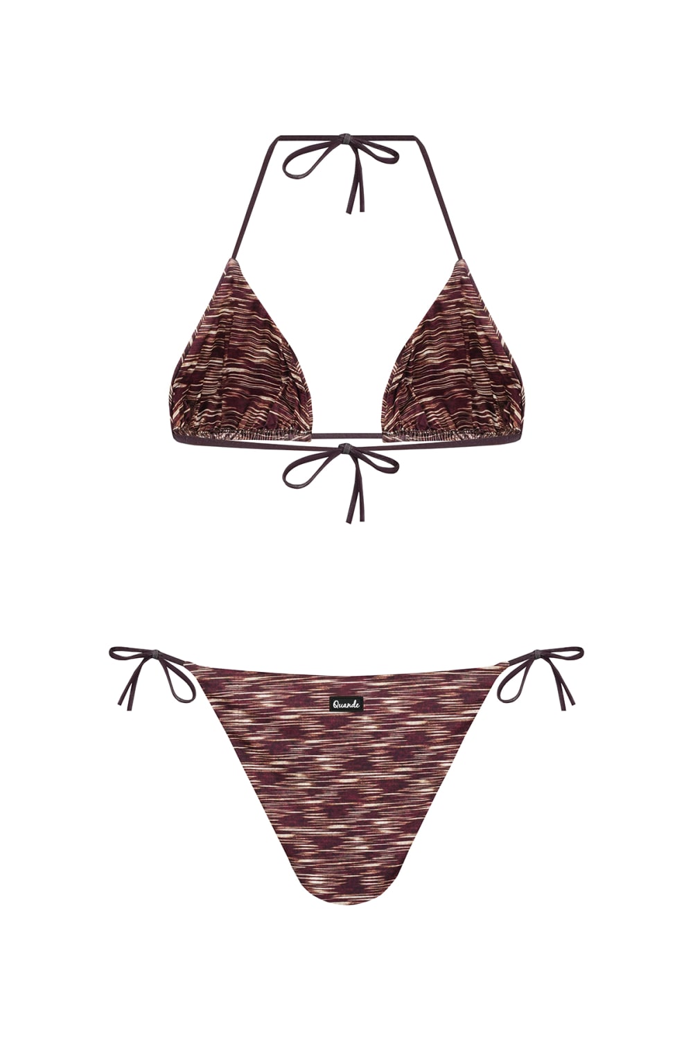Quande-Aquatri Üçgen Bikini / Alt / Qn-147-Bikini & Mayo-4-milagron.live