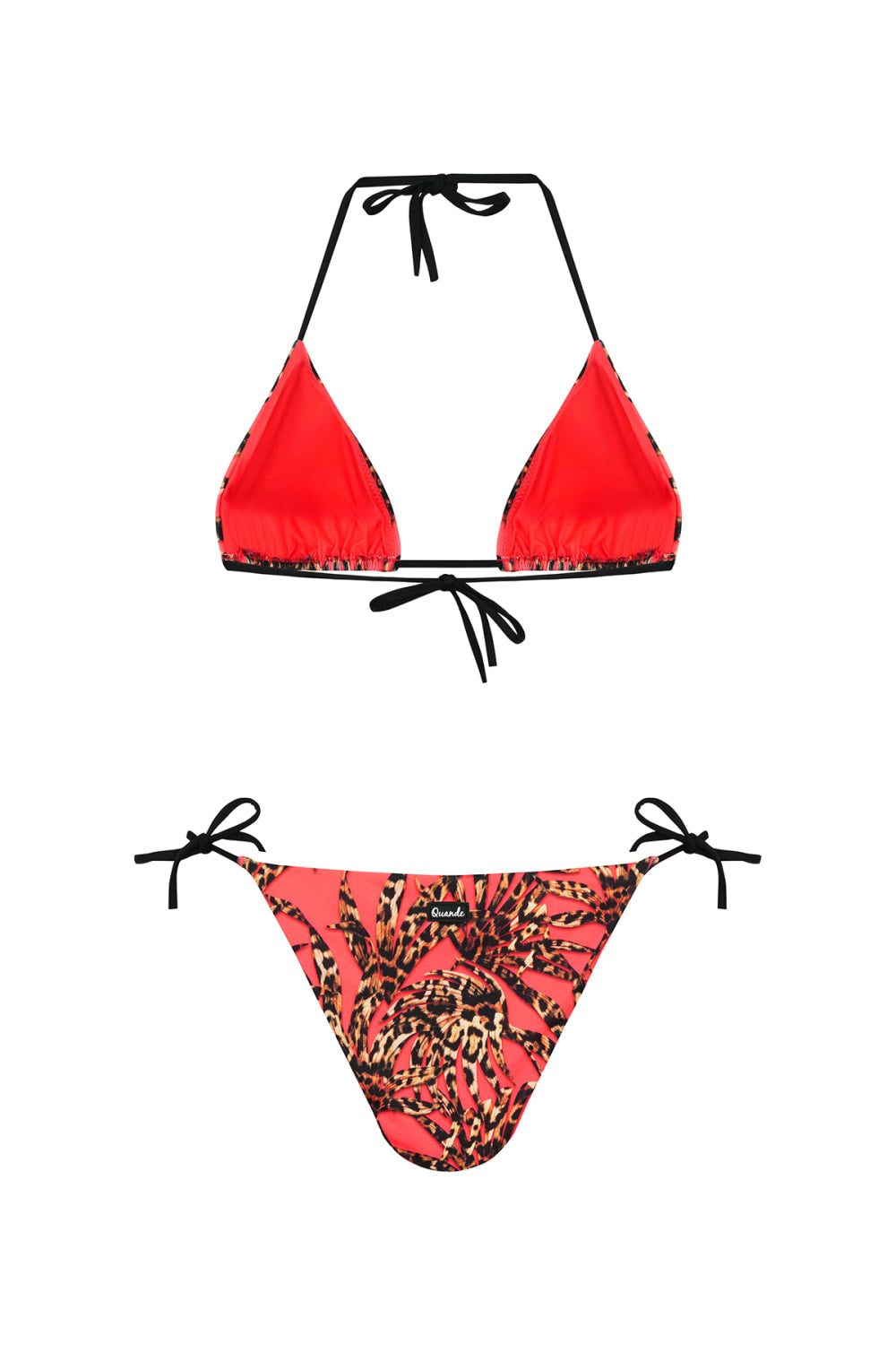 Quande-Aquatri Üçgen Bikini / Üst / Qn-143-1-Bikini & Mayo-4-milagron.live