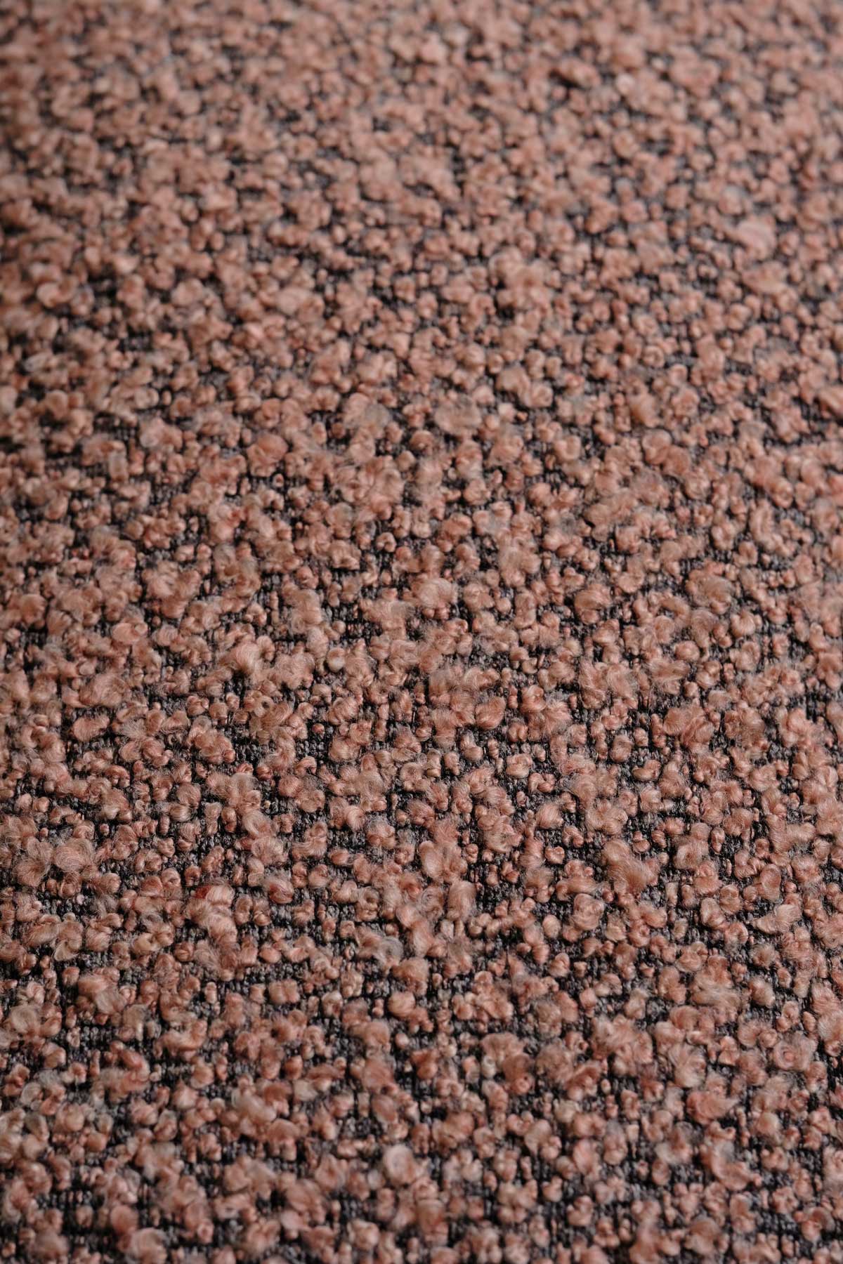 Noctis Pembe Yuvarlak Puf