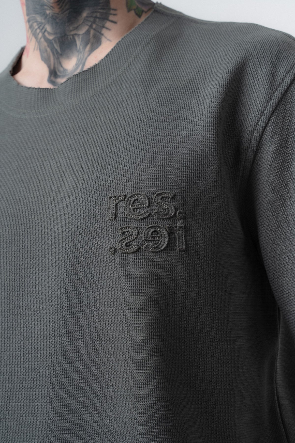 Erkek Pis Dikişli Regular Fit T-Shirt Şort Takım Haki