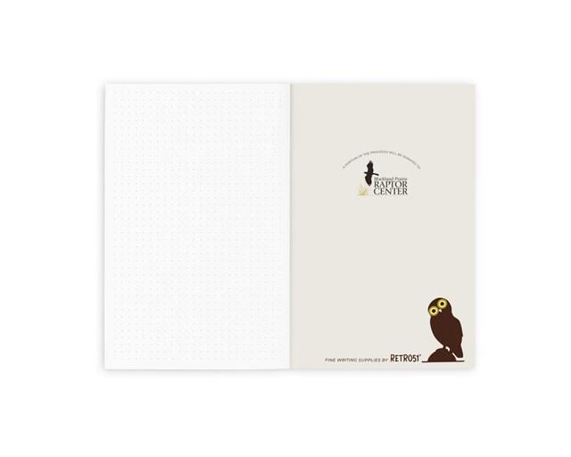 Retro 51-Retro 51 Owl Rescue Classic Noktalı Defter-Tükenmez Kalem-4-milagron.live