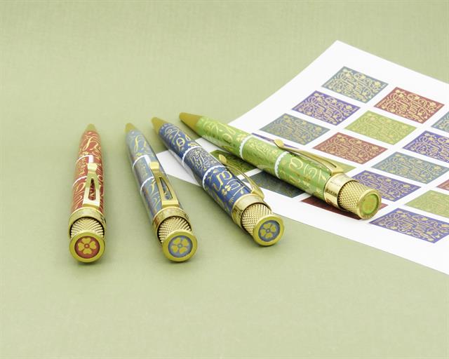 Retro 51-Retro 51 Usps Thank You Stamp Roller Kalem Green Prr 2256-Roller Kalem-4-milagron.live