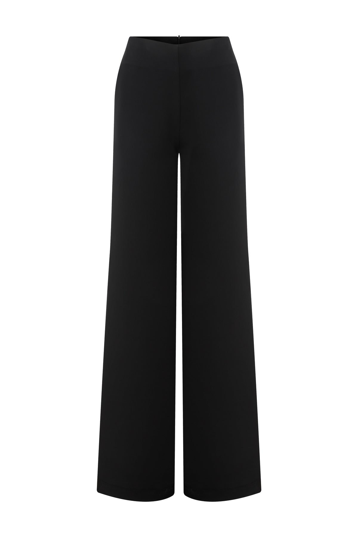 Roccie-Magda Satin Wide Leg Pants-Pantolon-1-milagron.live