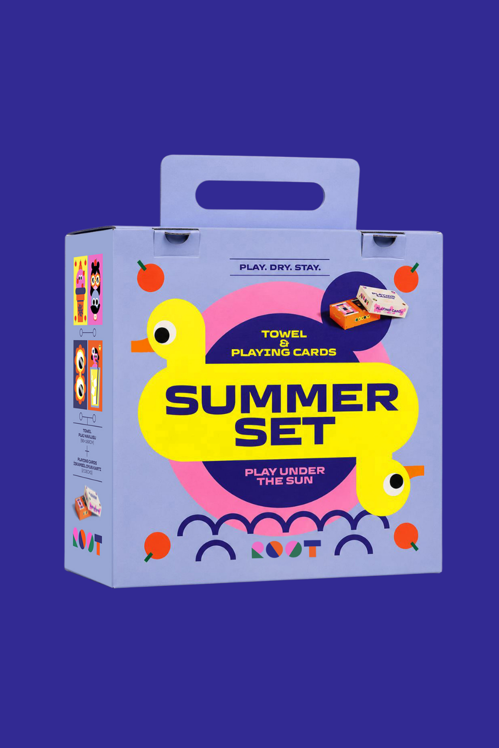 Summer Set | Daisy Plaj Havlusu Ve Oyun Kartları Seti - 5