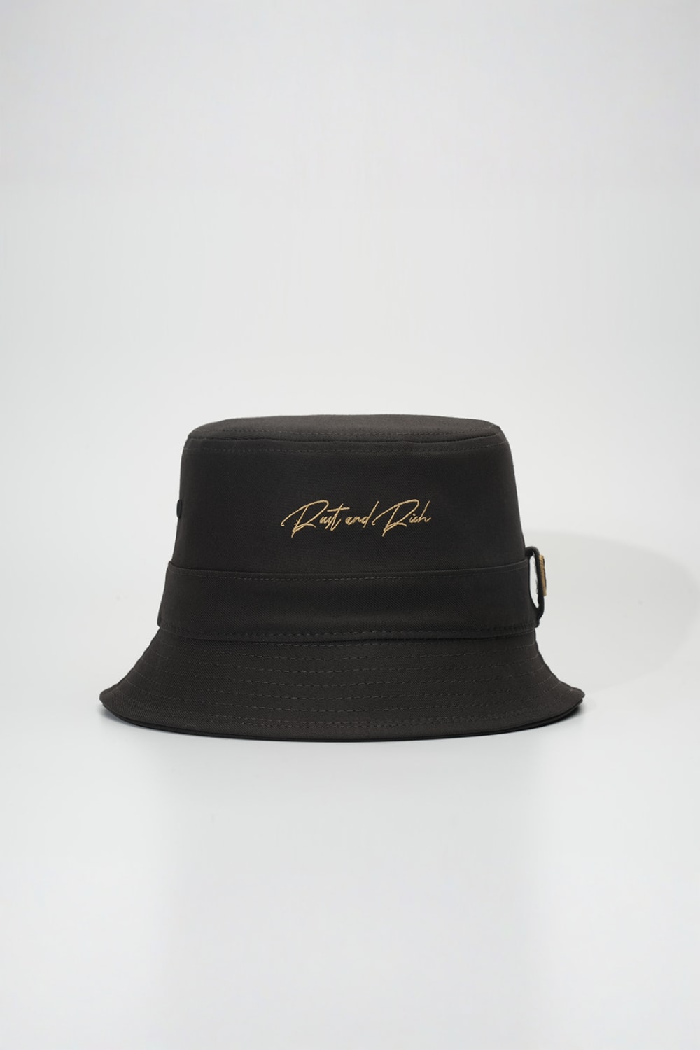 RustandRich-Bucket Şapka Timeless Collection Basic Kahverengi Unisex-Şapka-1-milagron.live