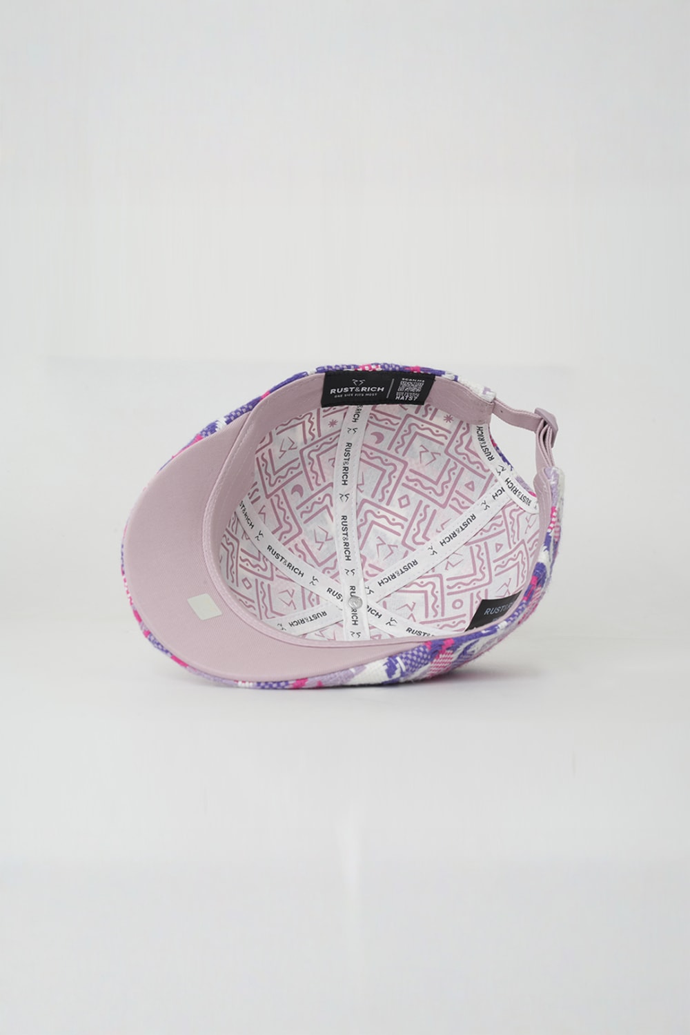 RustandRich-Casket Şapka Urban Collection Born In Earth Pembe Unisex-Şapka-5-milagron.live