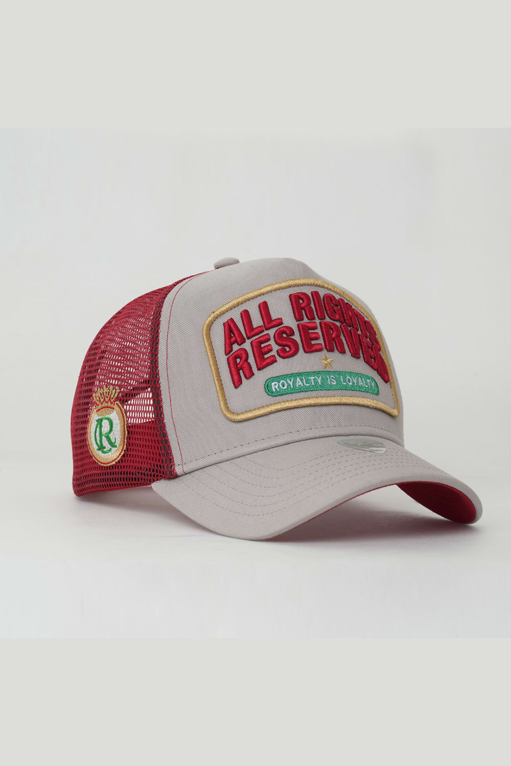 RustandRich-Trucker Şapka Urban Collection All Right Reserved Gri Unisex-Şapka-3-milagron.live