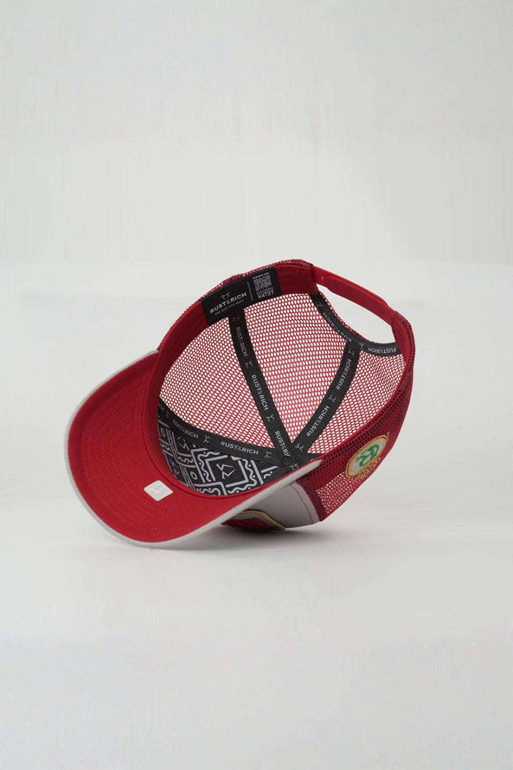 RustandRich-Trucker Şapka Urban Collection All Right Reserved Gri Unisex-Şapka-5-milagron.live