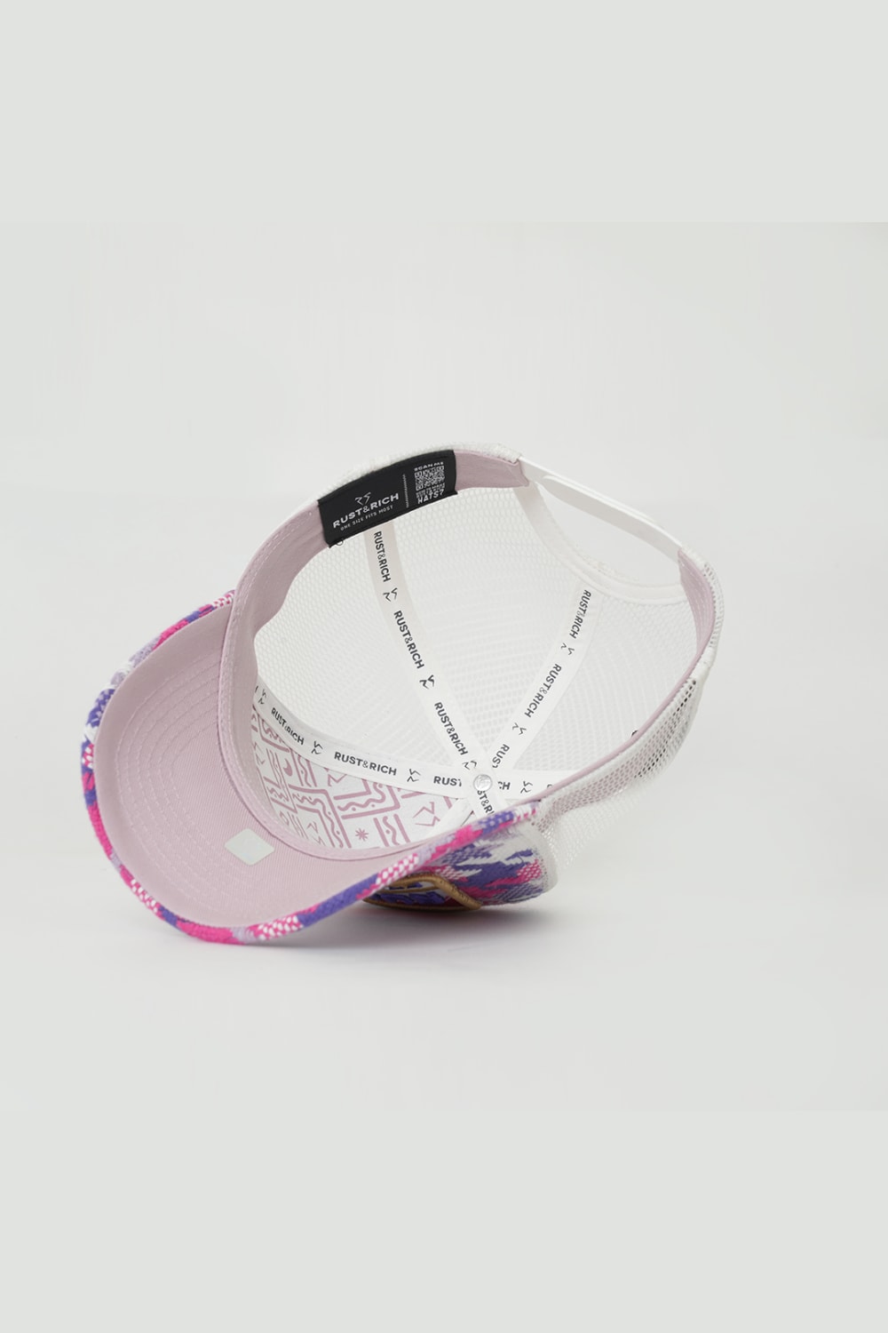 RustandRich-Trucker Şapka Urban Collection Born In Earth Pembe Unisex-Şapka-5-milagron.live