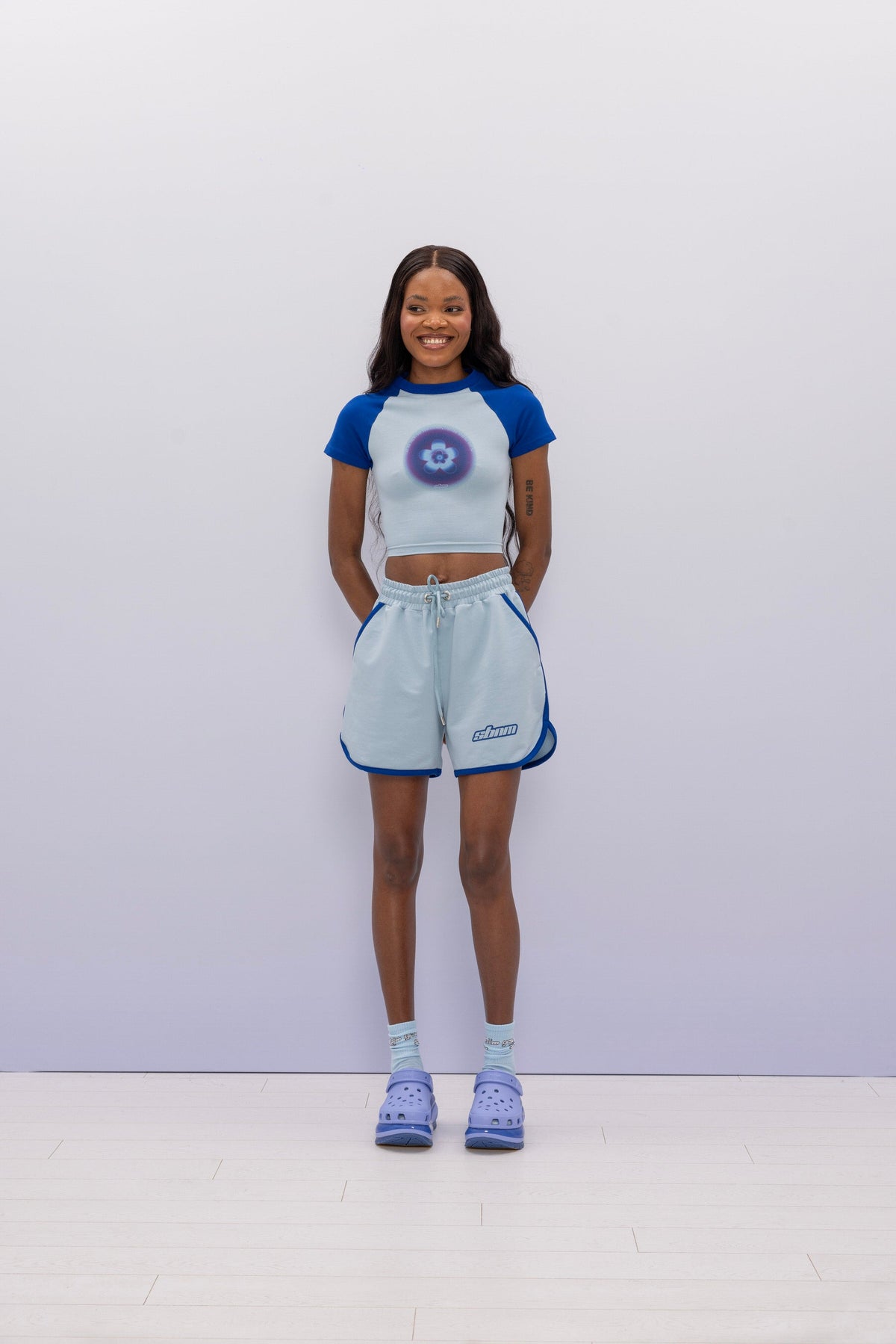SBNM-'' I See'' Crop Baby Tee-Crop Top-6-milagron.live