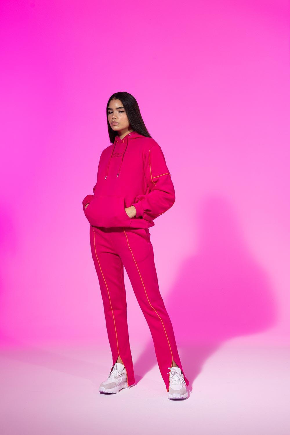 SBNM-Ruby Pink Sweatshirt-Sweatshirts & Hoodies-4-milagron.live