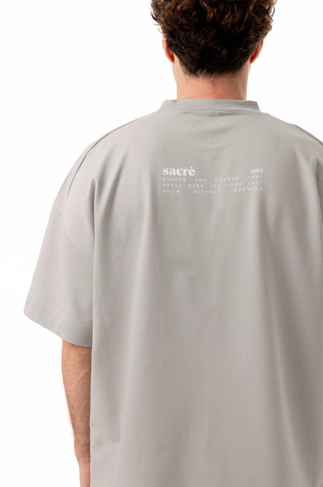 Sacré-Solid Stone Tee-T-Shirts-2-milagron.live