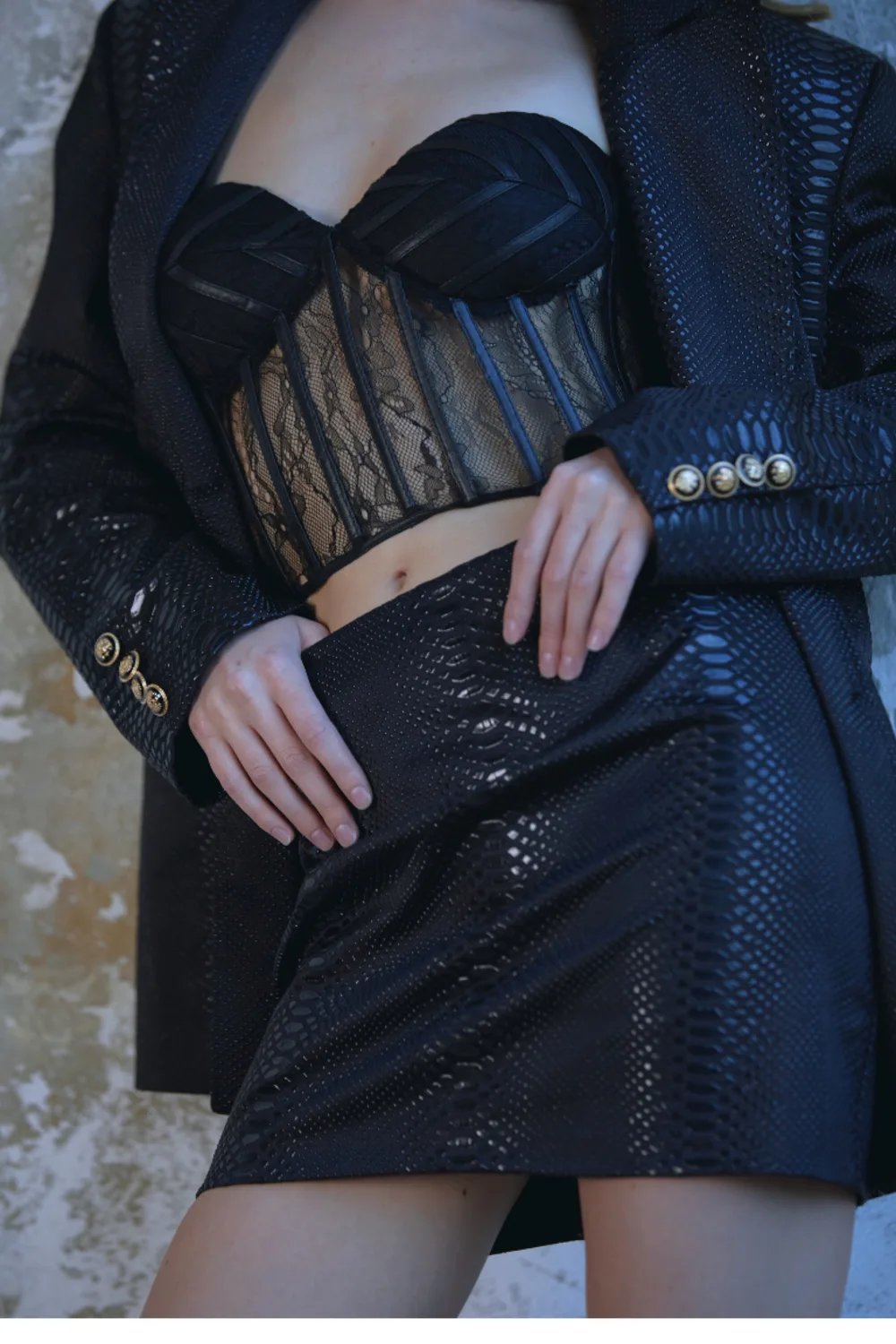 Saléa-Etoile Sombre Leather In Mini-Etek-2-milagron.live