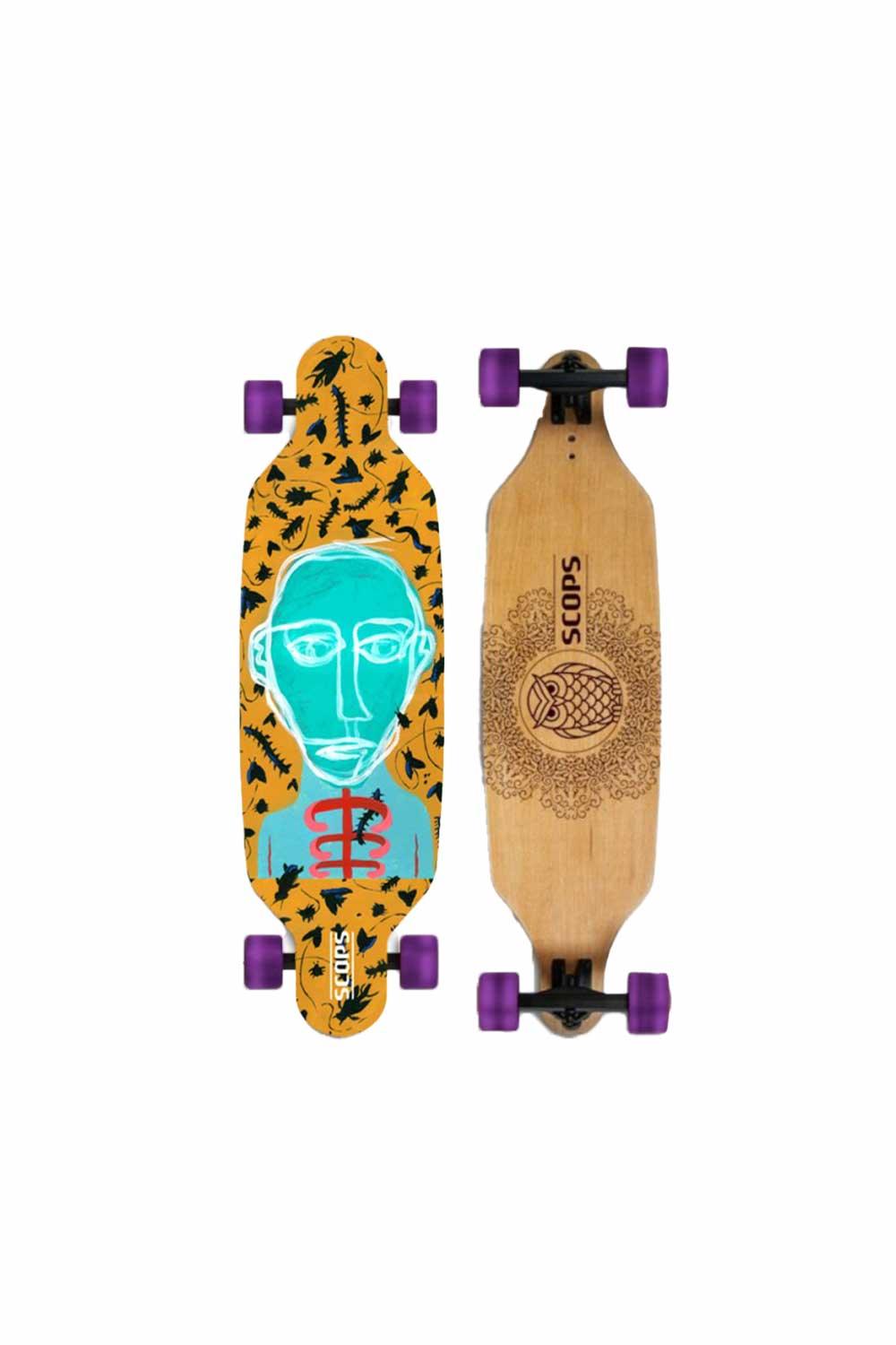 Scops-Special Edition Deniz Umut Aktaş Longboard LF-504-Kaykay-1-milagron.live