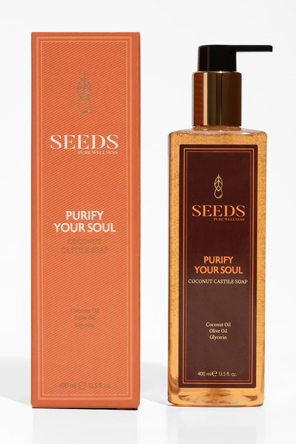 Seeds-Doğal Sıvı Sabun Zeyti̇nyağlı Coconut Kasti̇l Sabun-Sabun-1-milagron.live