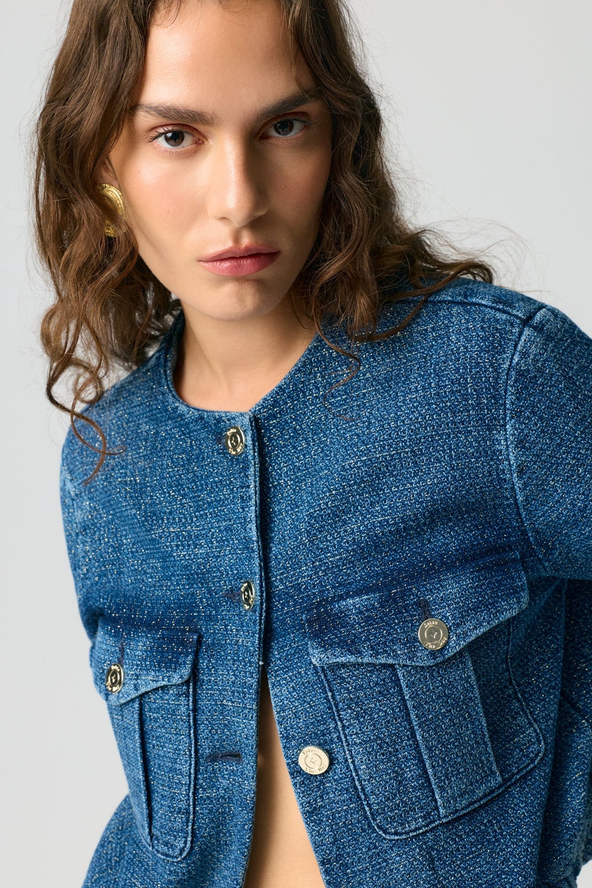 Lacy Bomber Ceket - 6