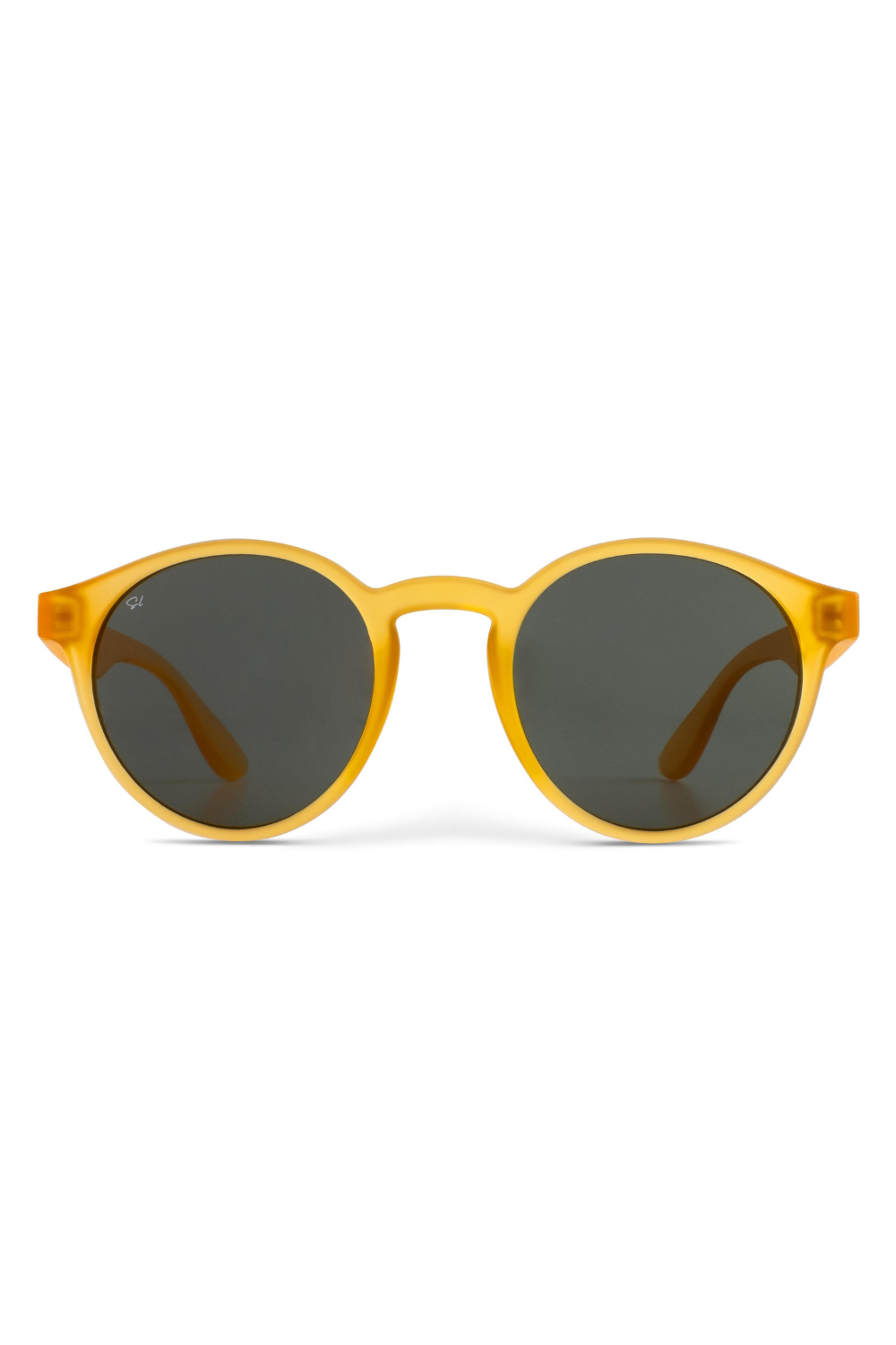 Senlites-Ragna Giallo Unisex Sarı Polarize Oval Güneş Gözlüğü-Güneş Gözlüğü-1-milagron.live
