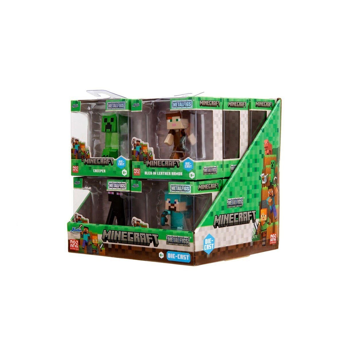 9385138300W03 Minecraft Figures 2 5 Wave 3Die-Castpop-Culture Collectible(Belirtilen Fiyat, Tekli Satış Için Adet Fiyatıdır.)