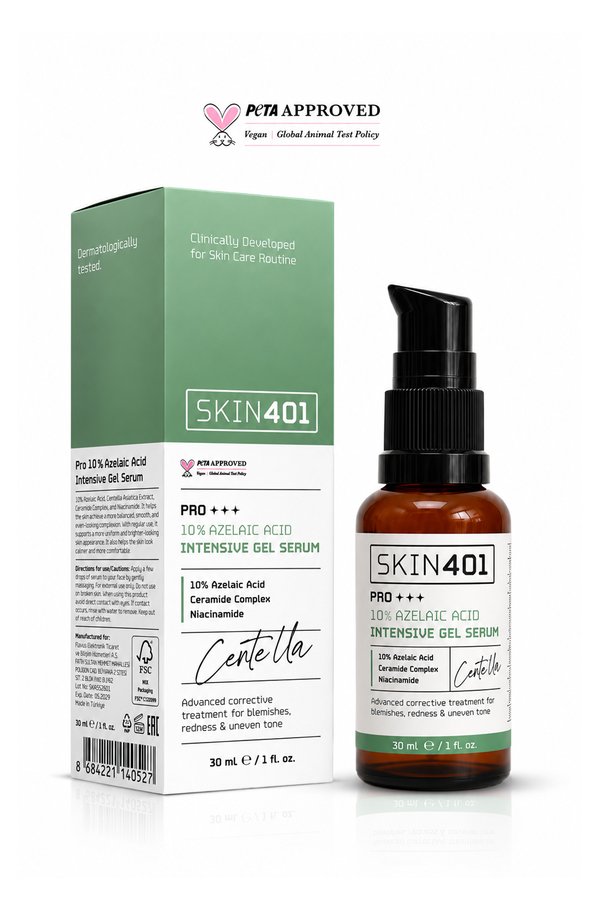 Pro %10 Azelaic Acid Intensive Gel Serum