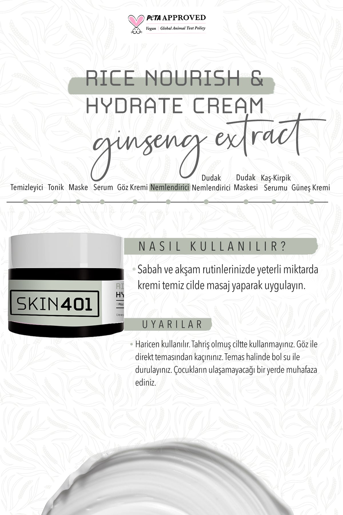 Rice Nourish & Hydrate Silky Cream 50Ml