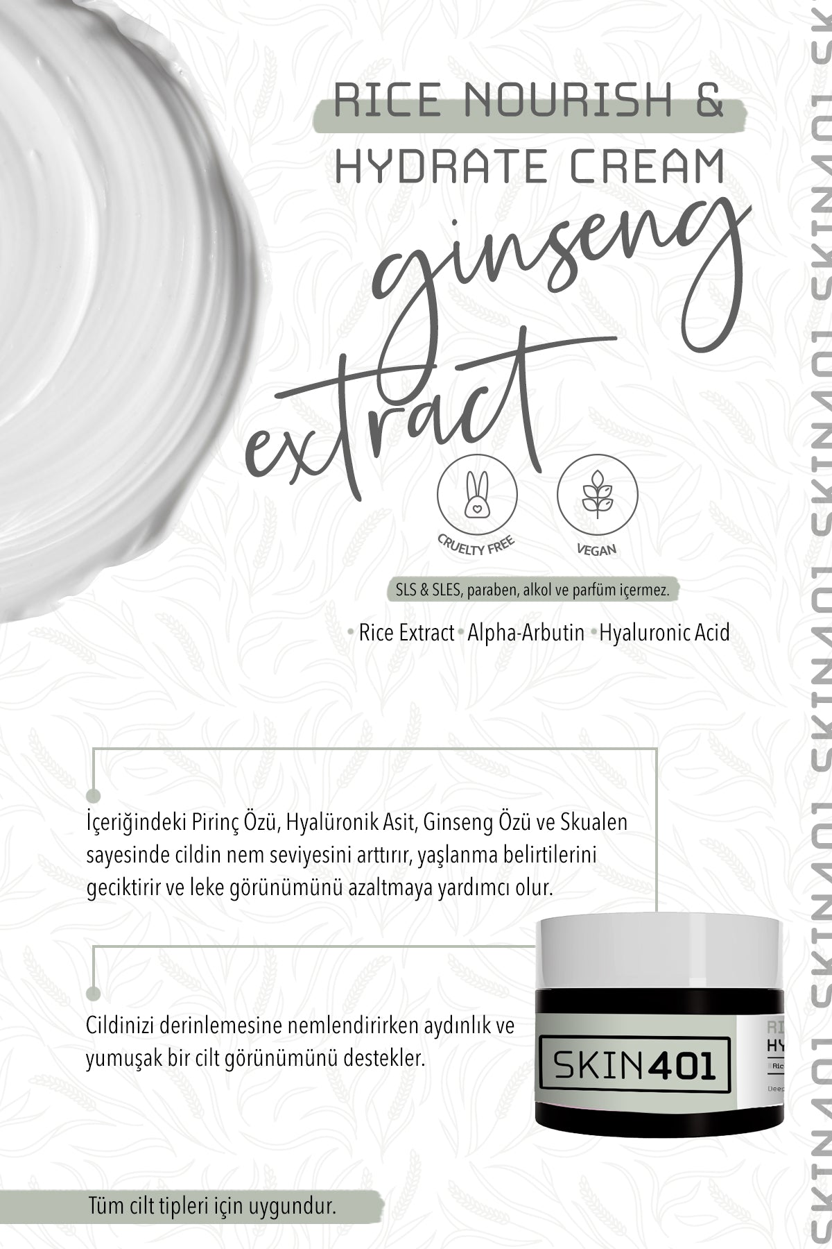Rice Nourish & Hydrate Silky Cream 50Ml