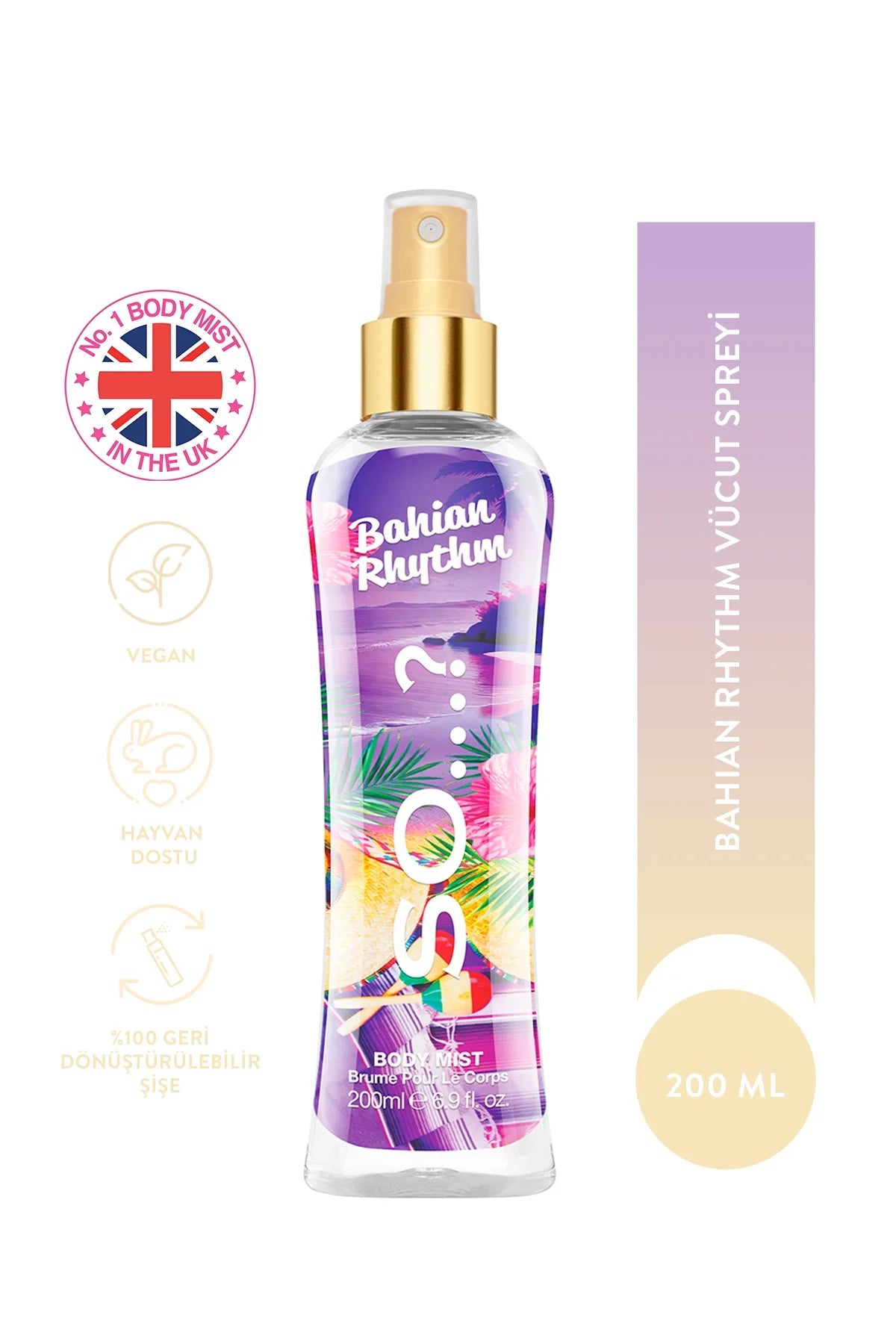 So…? Bahian Rhythm Vücut Spreyi 200ml