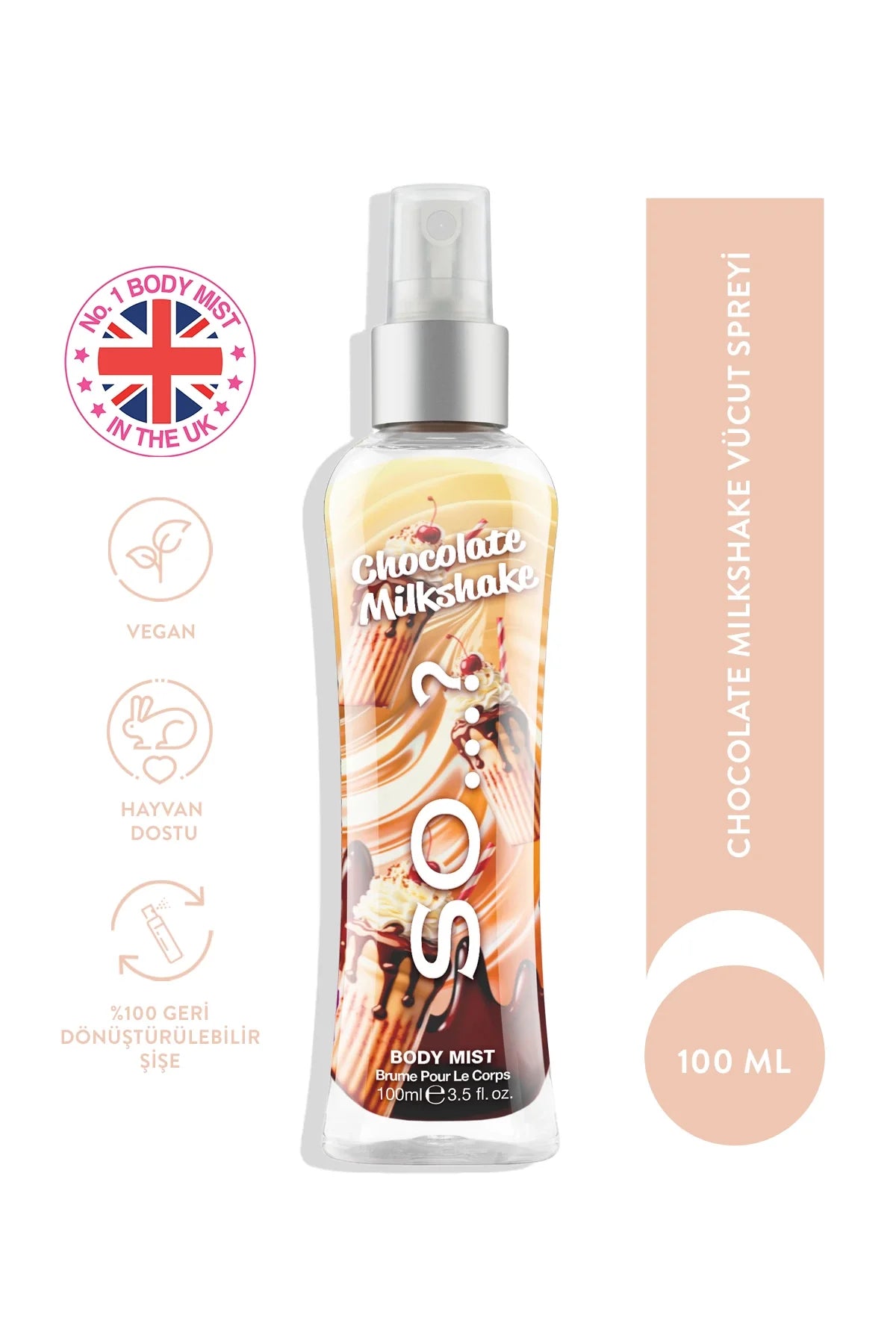 So…? Chocolate Milkshake Vücut Spreyi 100ml