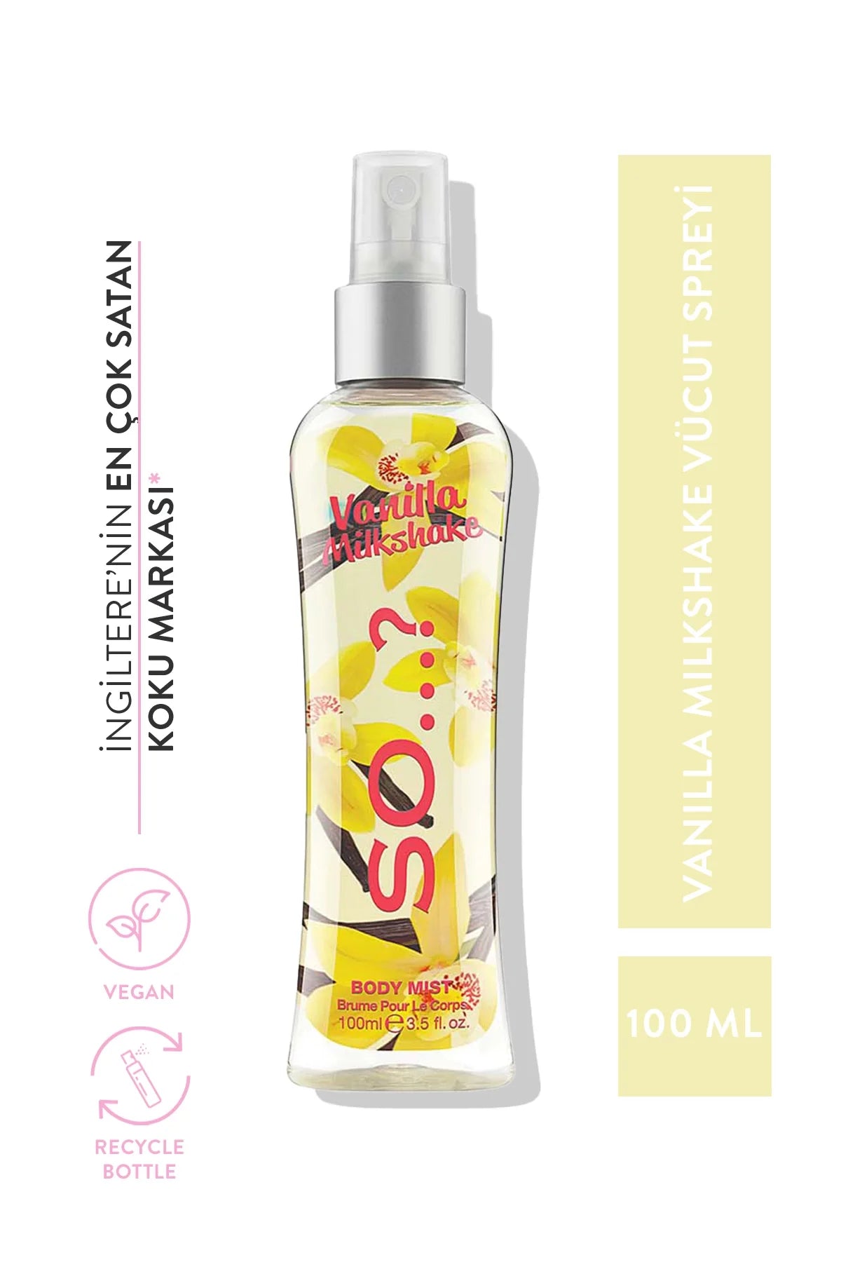 So…? Vanilla Milkshake Vücut Spreyi 100ml