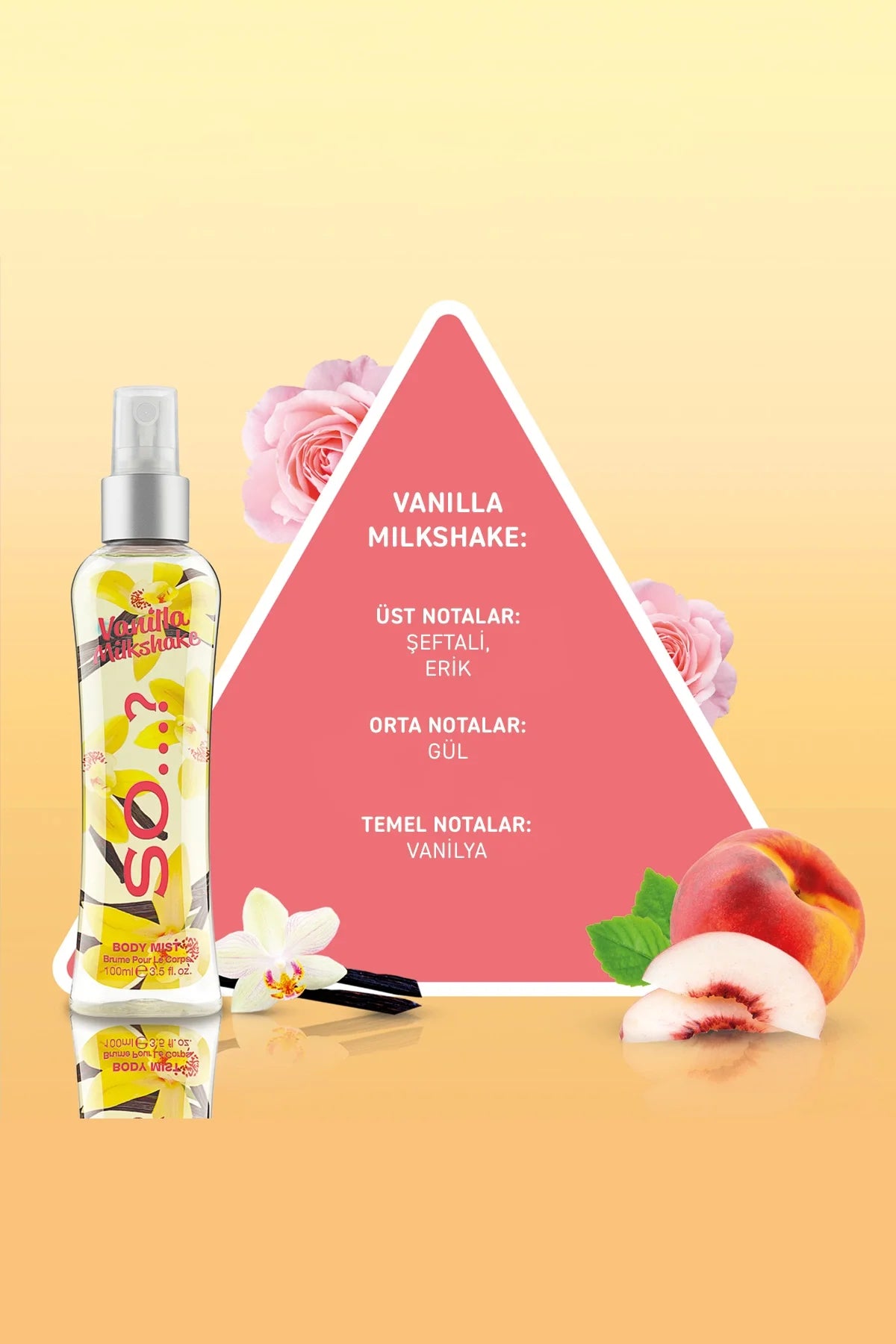 So…? Vanilla Milkshake Vücut Spreyi 100ml