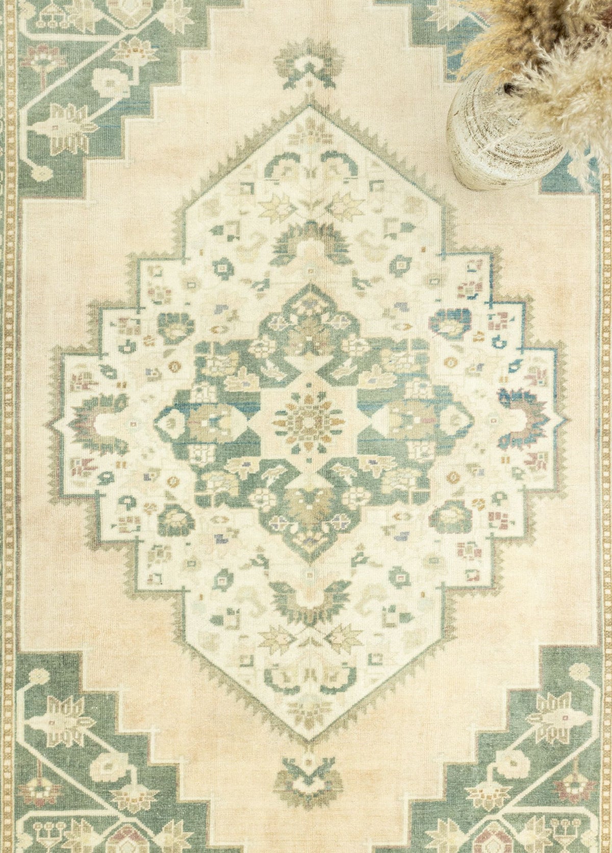 Soho Antiq-Dora El Dokuma Taşpınar Halısı 205x321 Cm-Halı-3-milagron.live