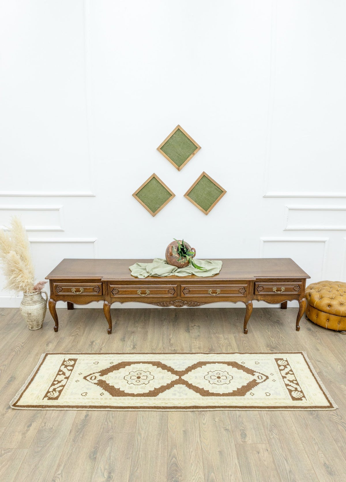 Soho Antiq-İris El Dokuma Yün Yolluk 65x205 Cm-Halı-2-milagron.live