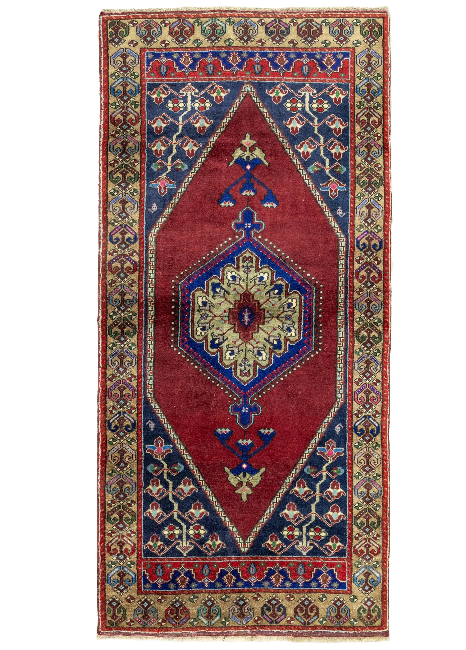 Soho Antiq-Yahyalı El Dokuma Yün Halı 103x223 Cm-1-milagron.live