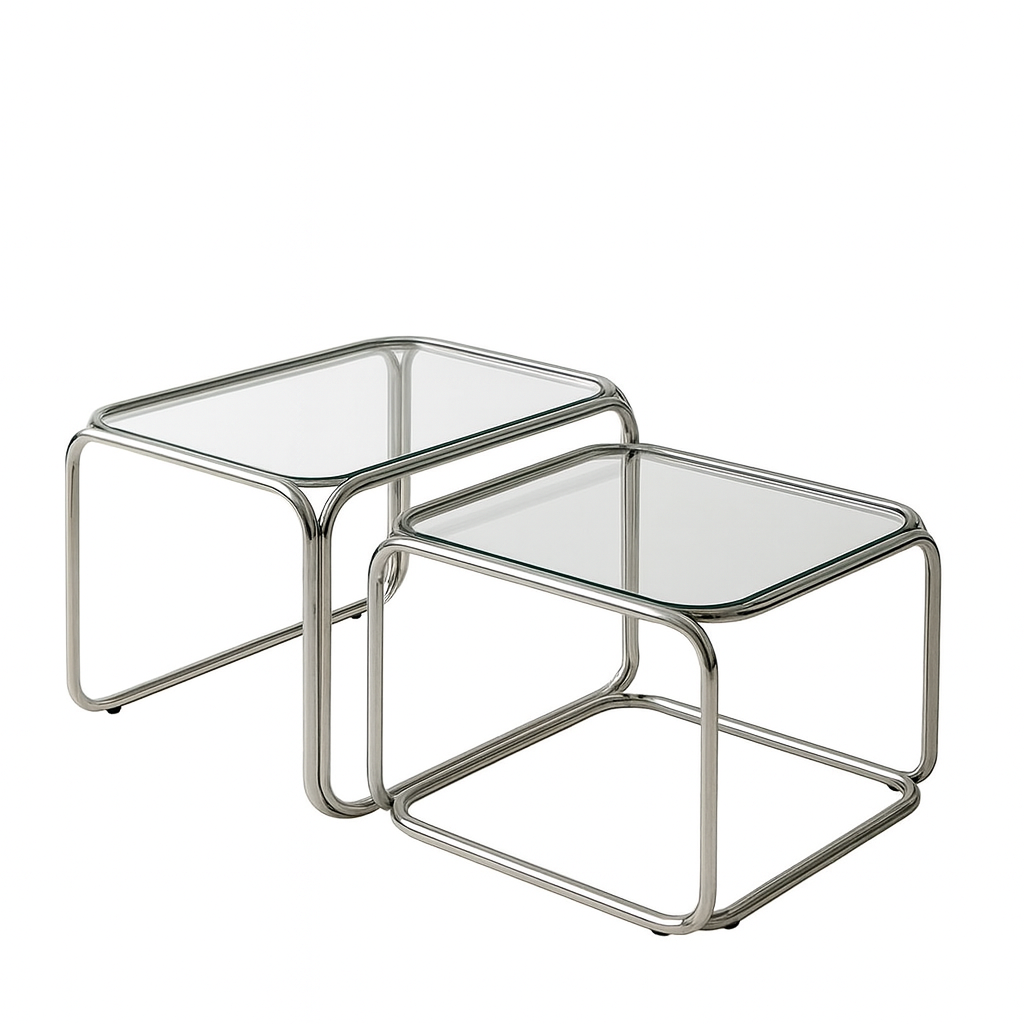 Metal İKili Orta Sehpa - Soho 589