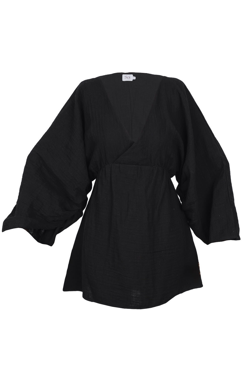 Soi Concept-Büzgülü Beachwear-Elbise-1-milagron.live