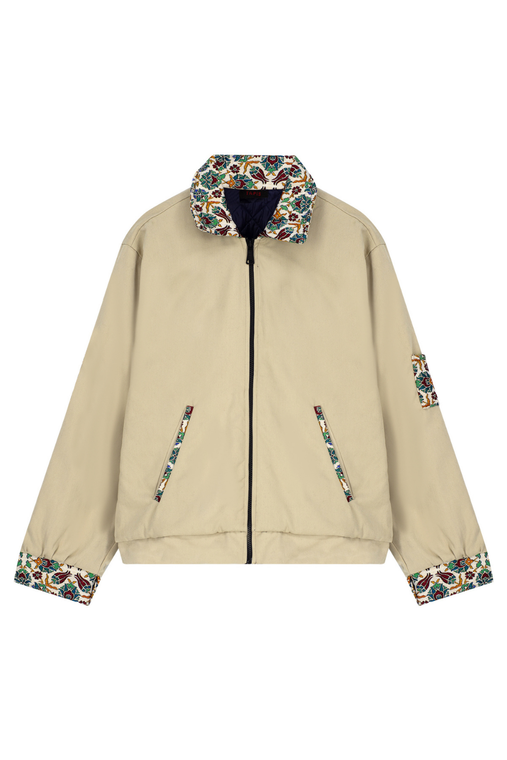 Tapis-İznik Beige Jacket-Ceket-1-milagron.live