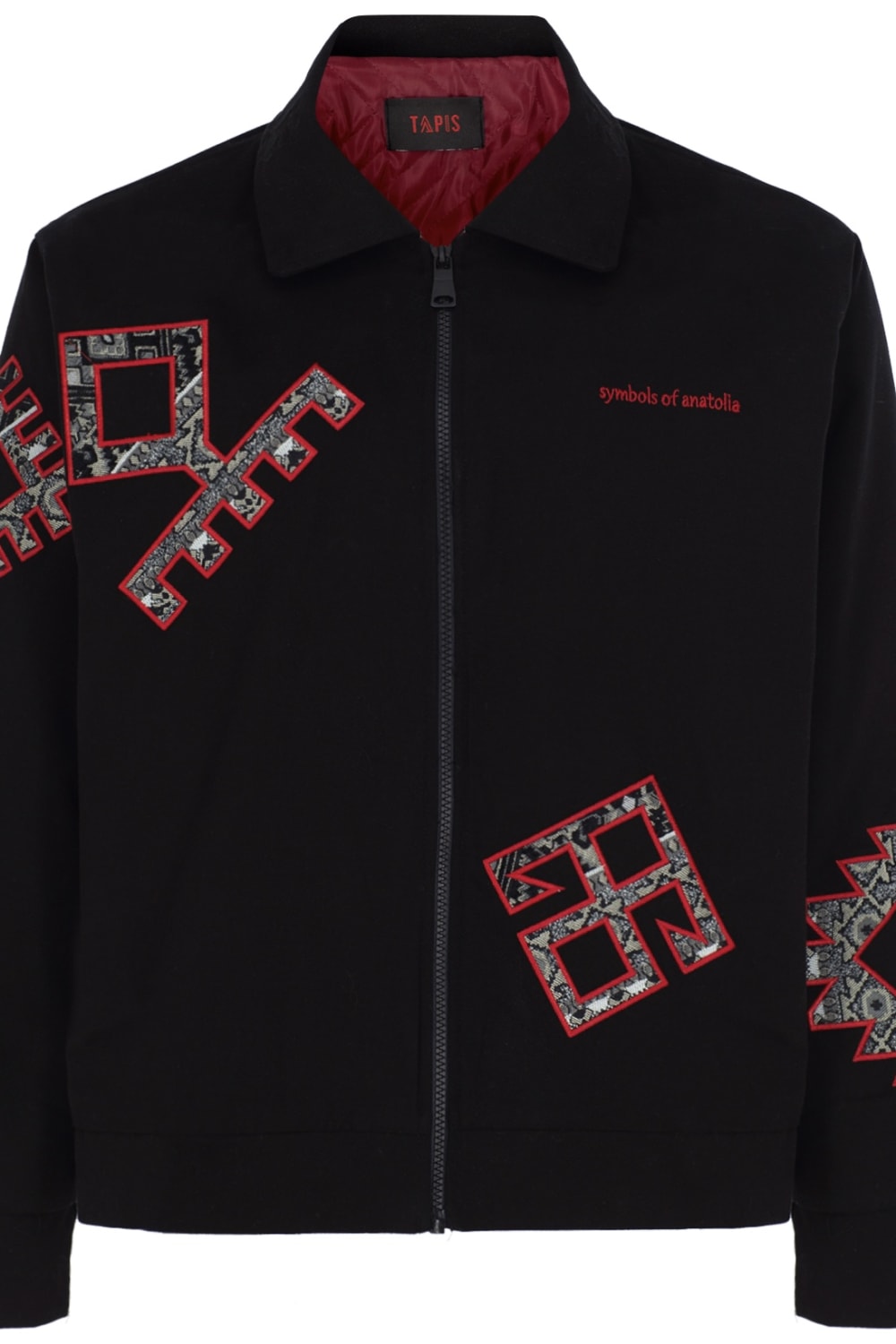 Tapis-Symbols Of Anatolia Black Jacket-Ceket-1-milagron.live