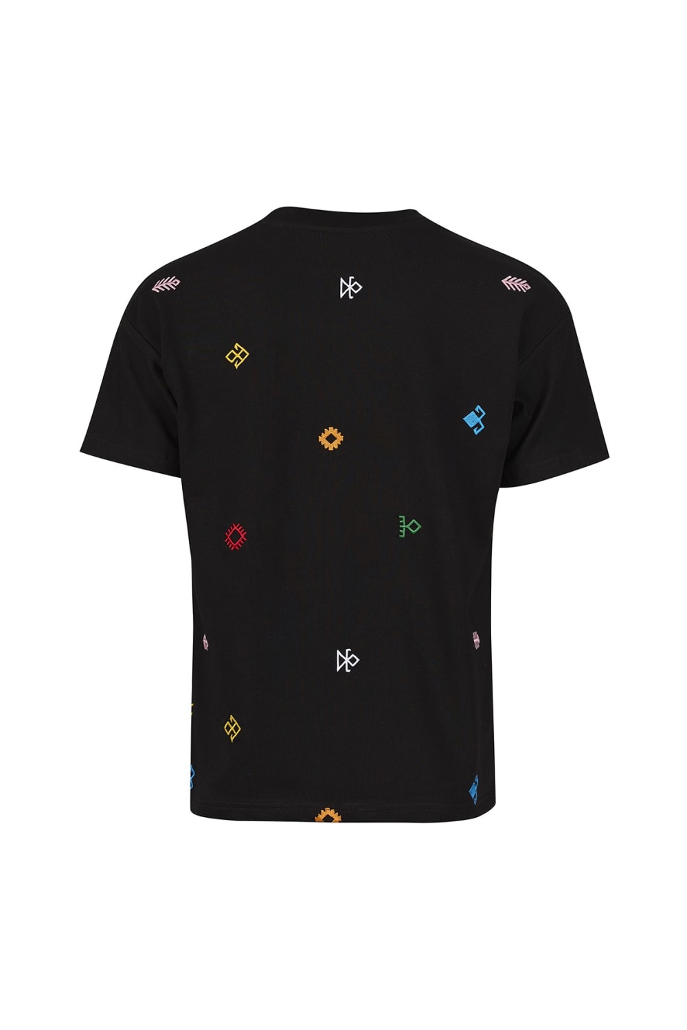 Tapis-Symbols Of Anatolia Oversized Black Tshirt 010-T-Shirts-2-milagron.live