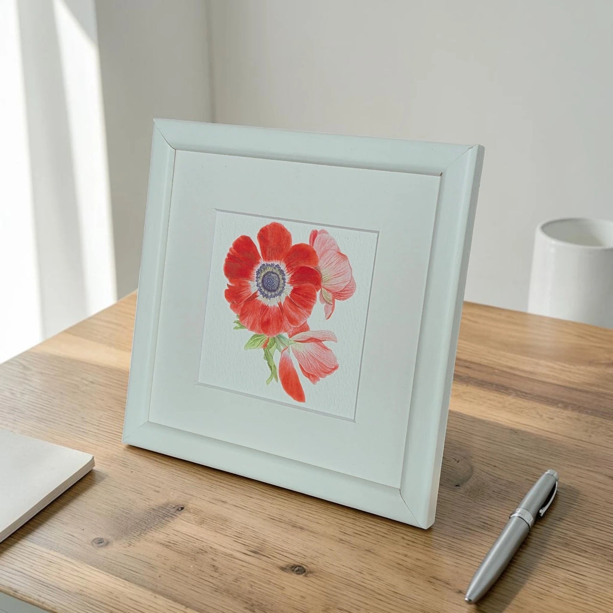 Dağ Lalesi Suluboya Fine Art Baskı