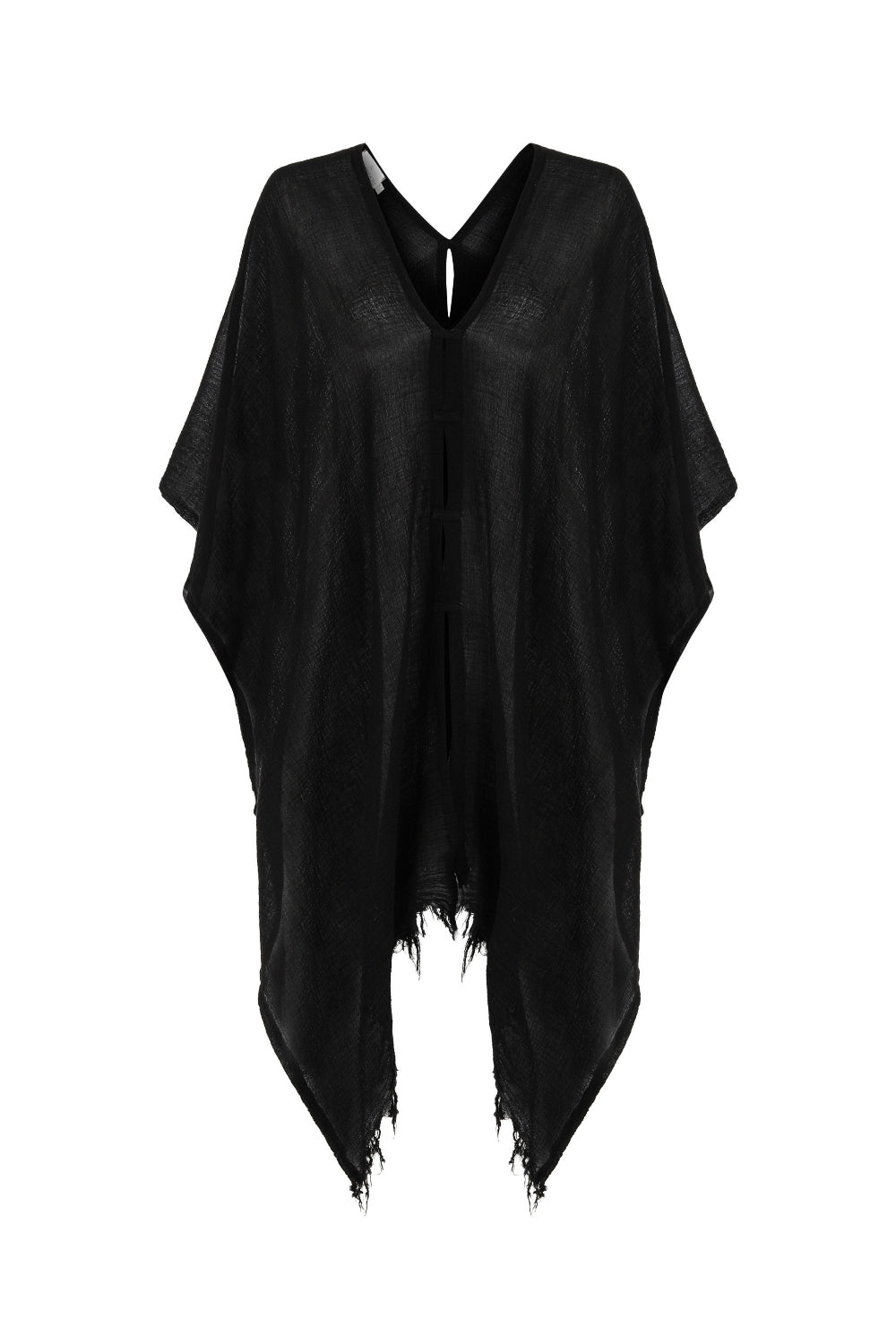 The Handloom-Ava Kimono Black-Kimono-8-milagron.live
