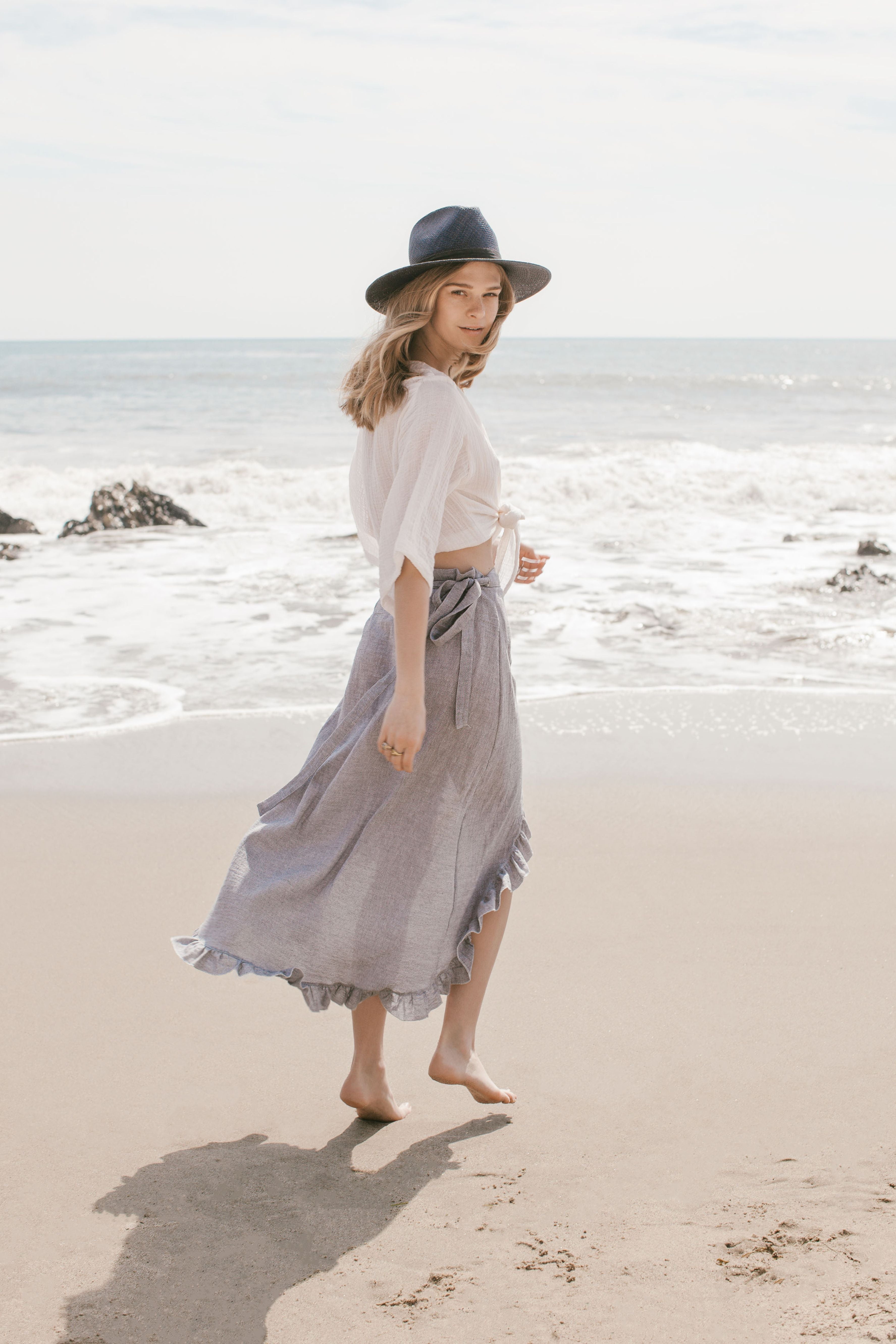 The Handloom-Bali Wrap Top Natural-Top-3-milagron.live