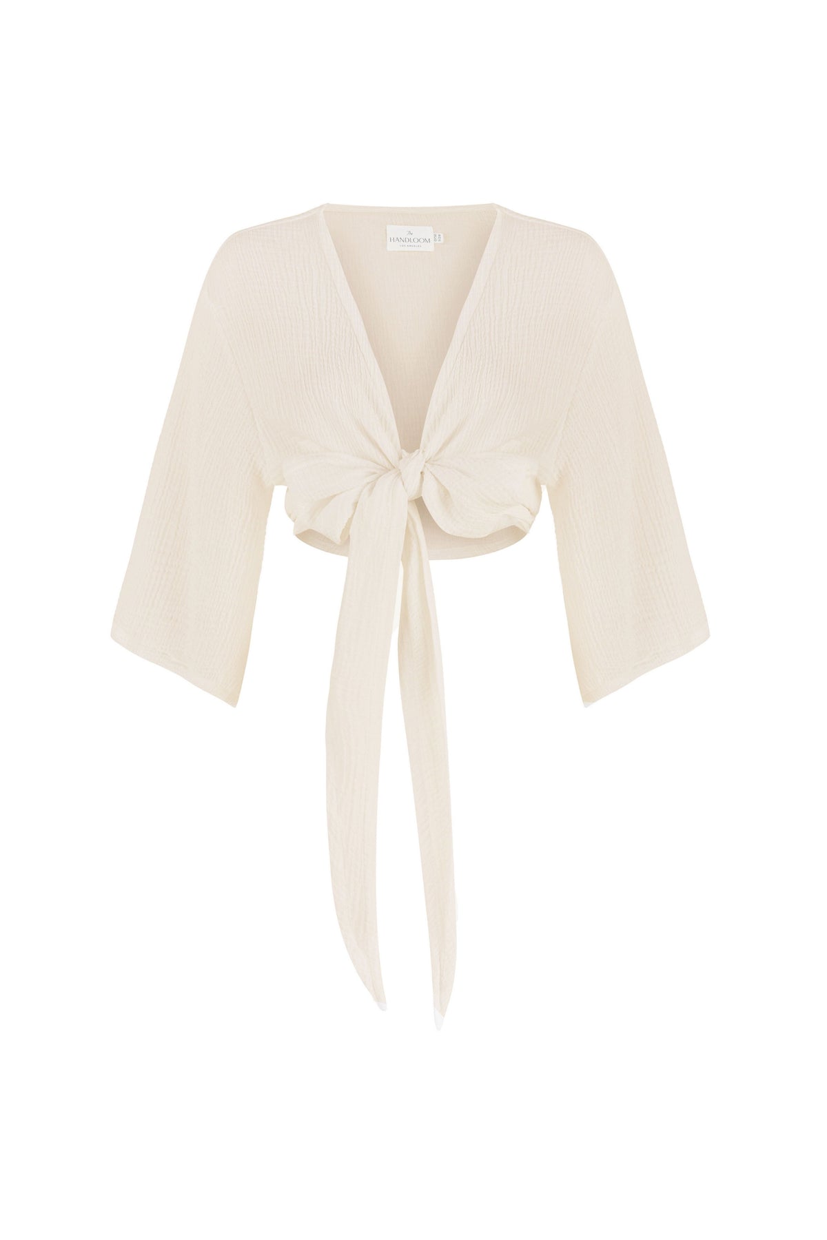 The Handloom-Bali Wrap Top Natural-Top-7-milagron.live