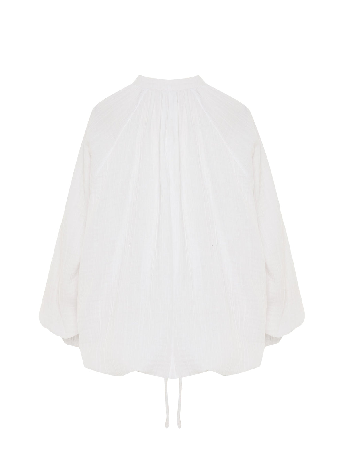 Kaya Buttoned Blouse - White