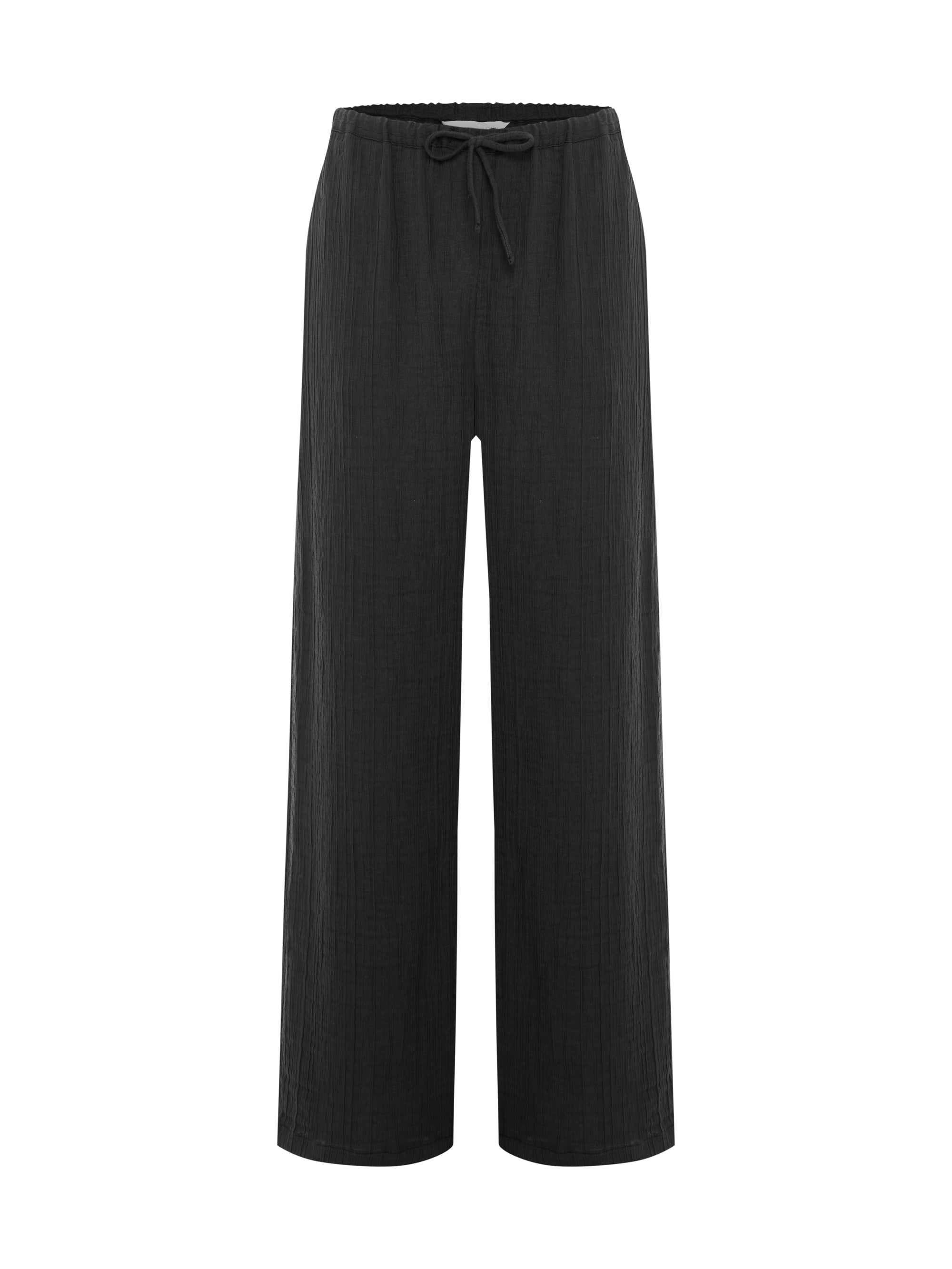 Kaya Drawstring Pants - Charcoal