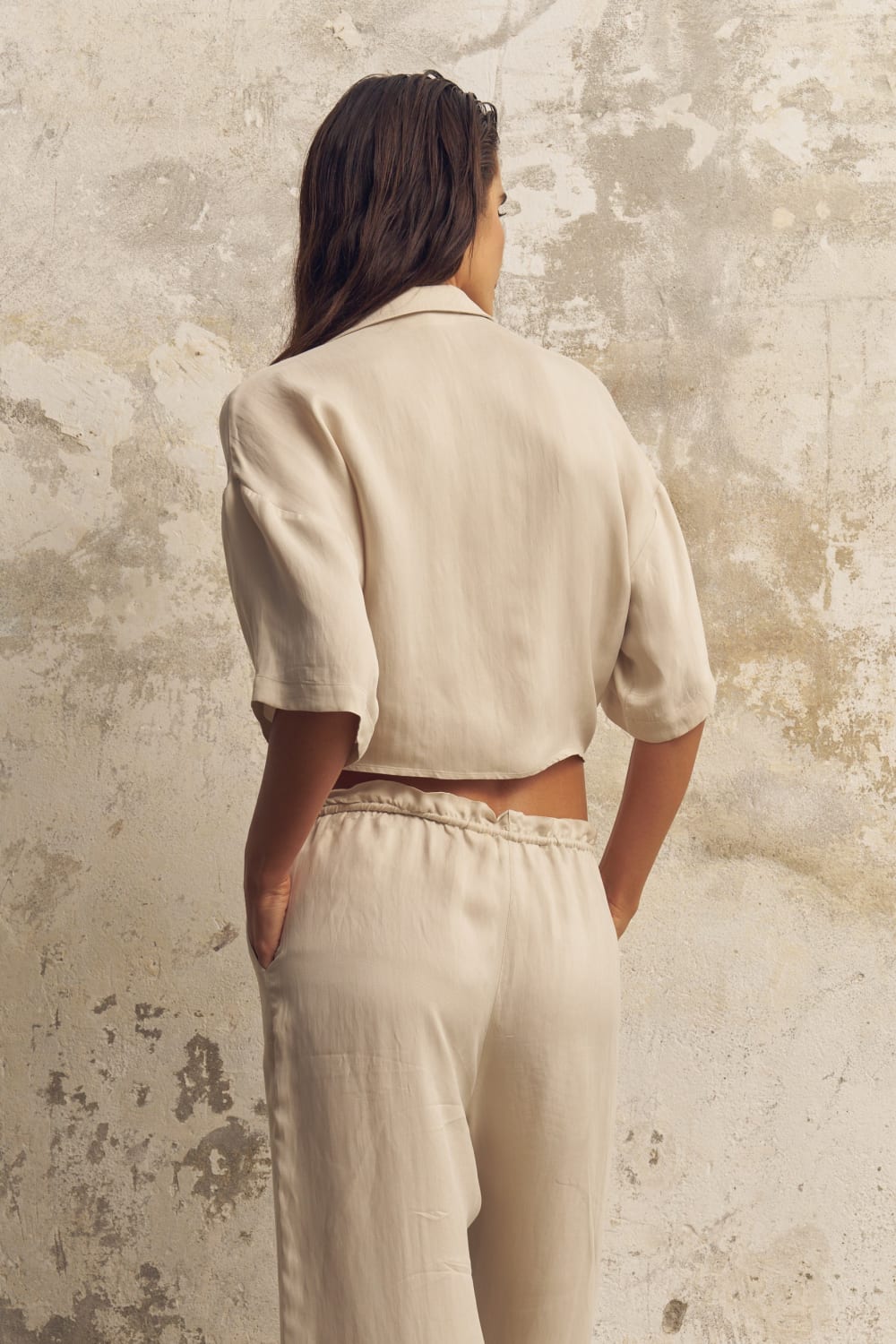 The Handloom-Lucid Flow Tie Pants Sand-Pantolon-7-milagron.live