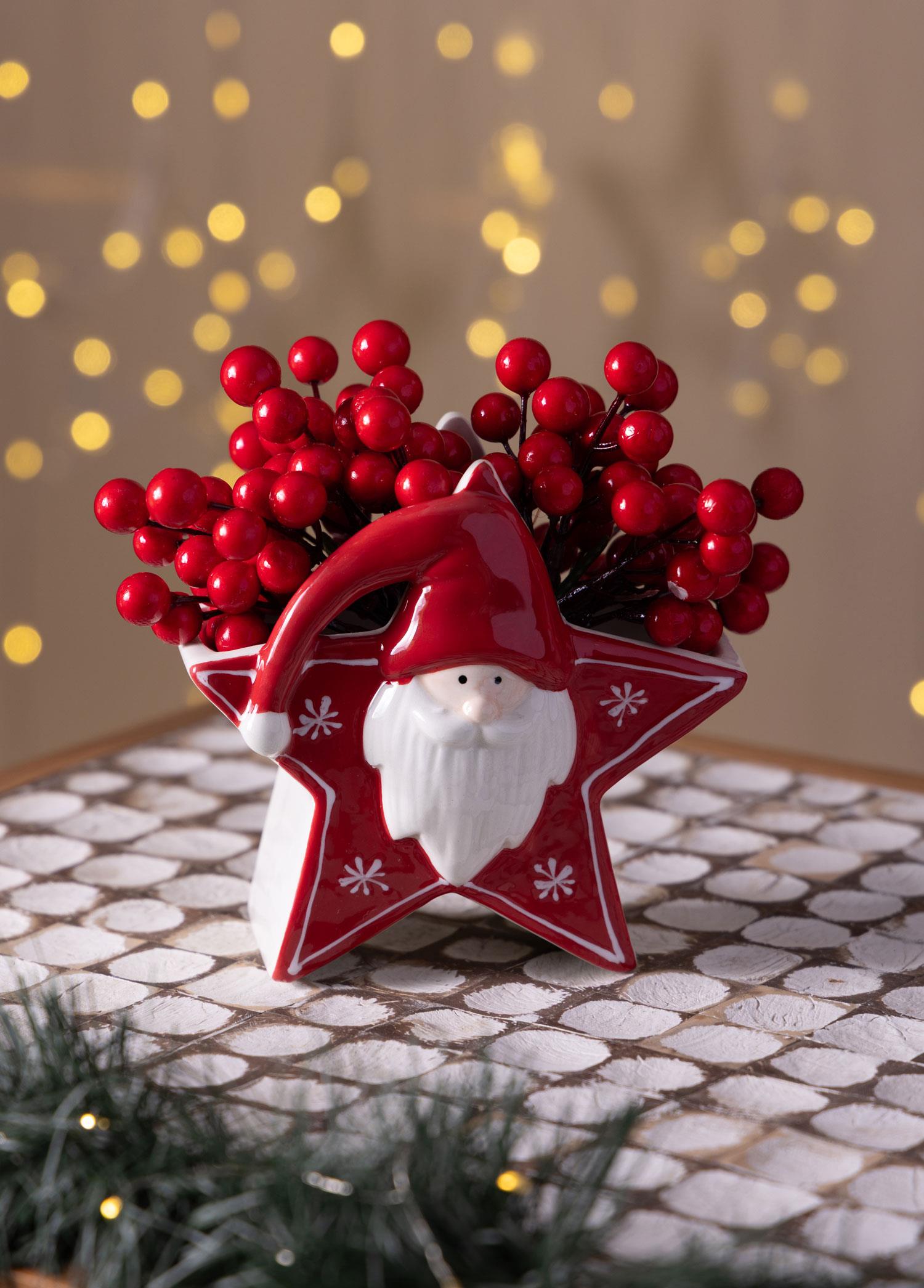 Dekoratif Yıldız Vazo 12X7X12 Cm