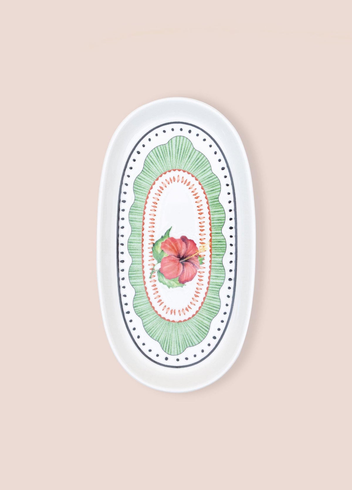 Spring Oval Servis Tabağı 2Li 23 Cm